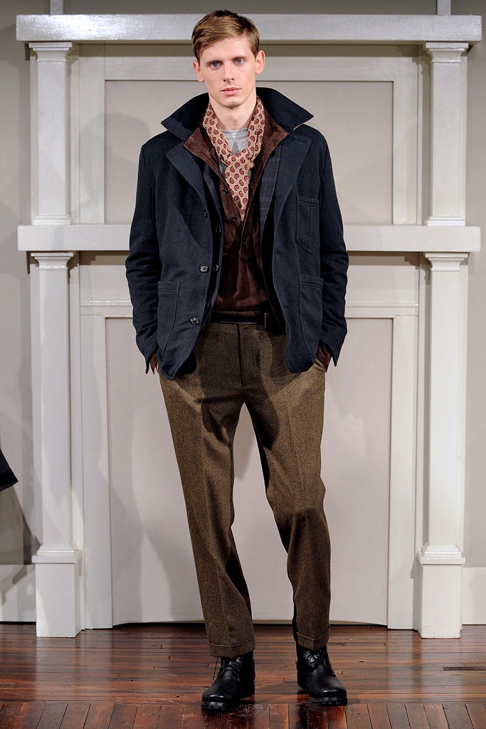 Billy Reid F/W 11 Menswear Look 56
