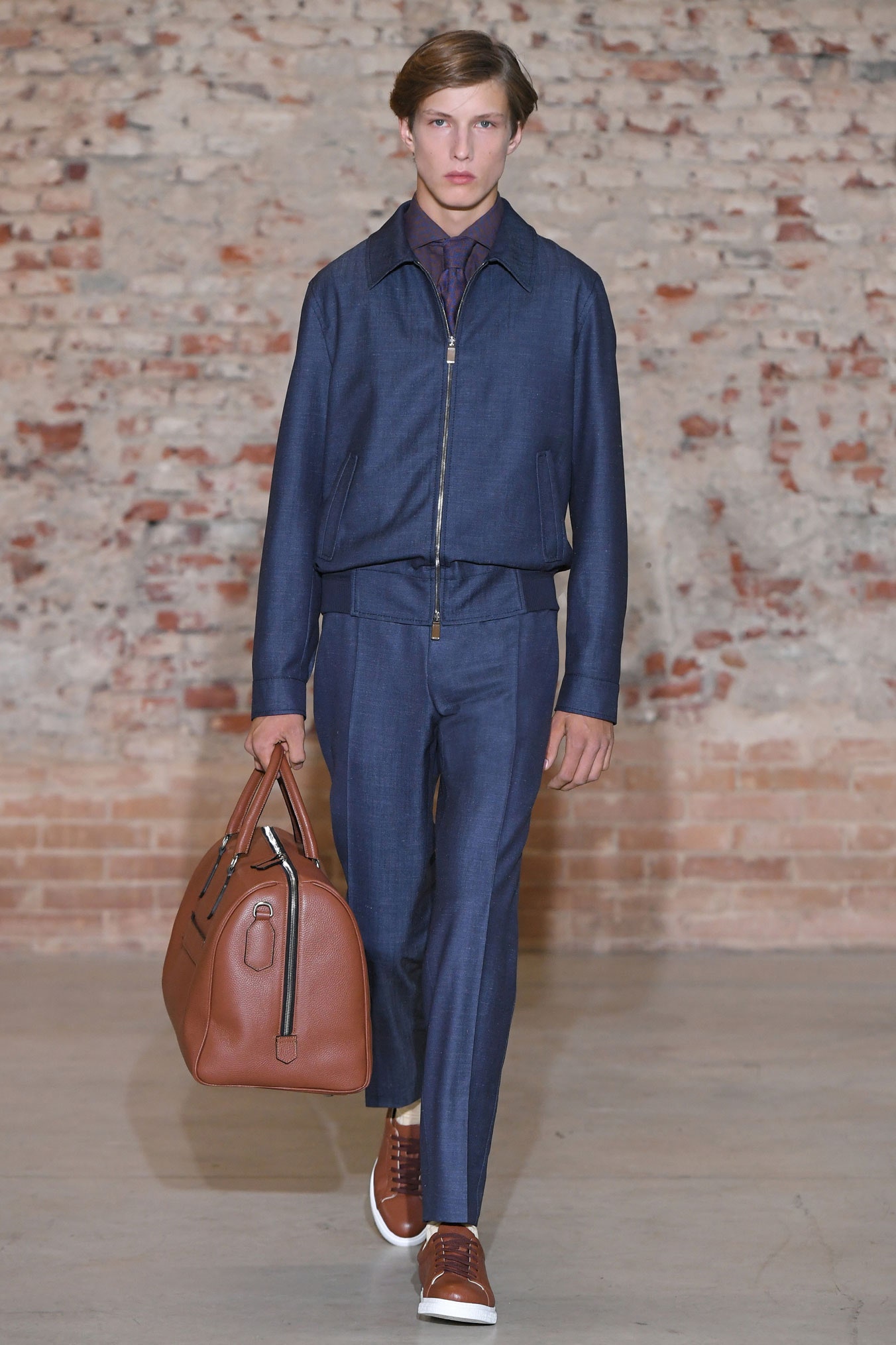 Canali S/S 19 Menswear Look 1