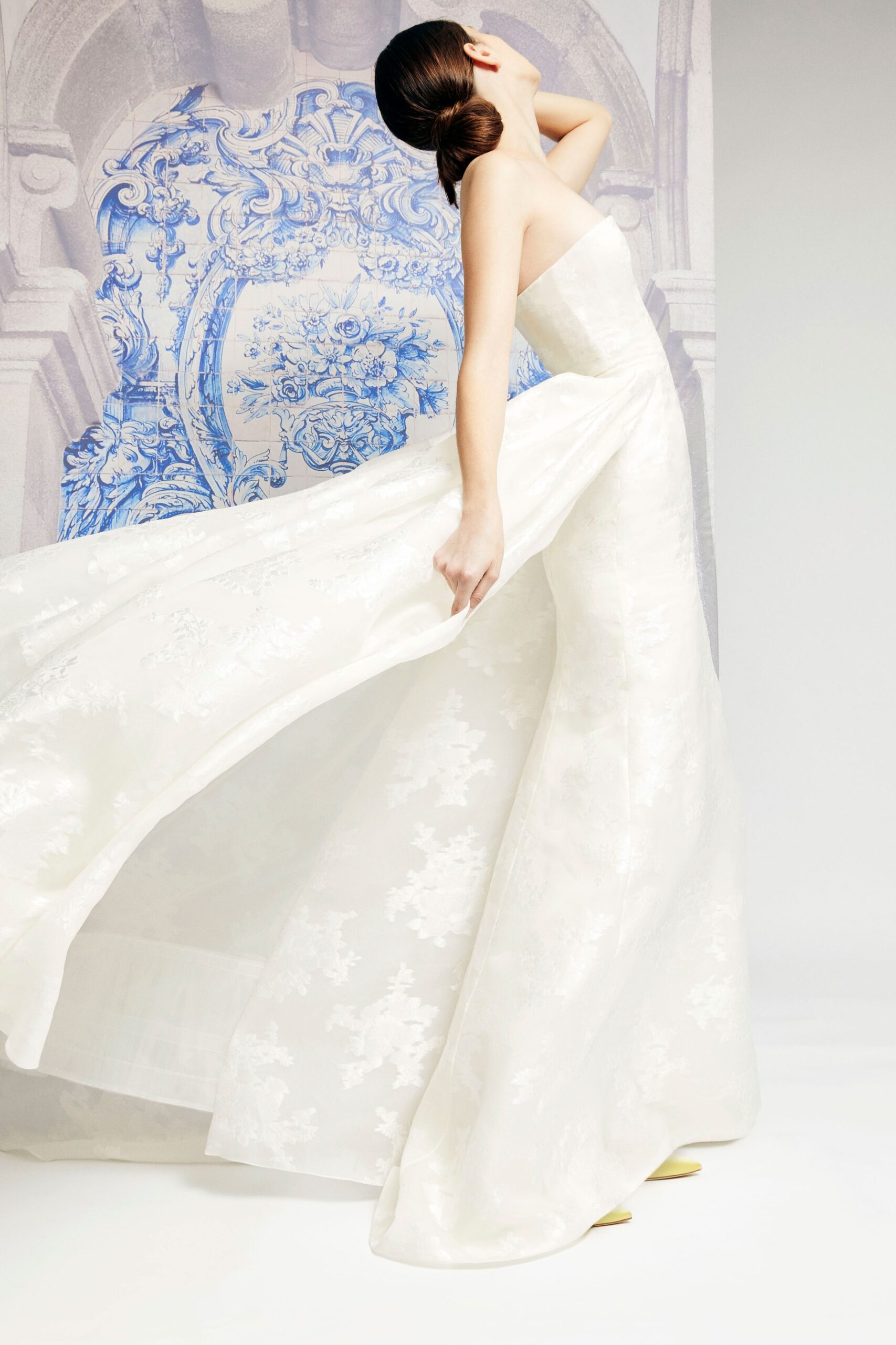 Carolina Herrera F/W 19 Bridal Look 1