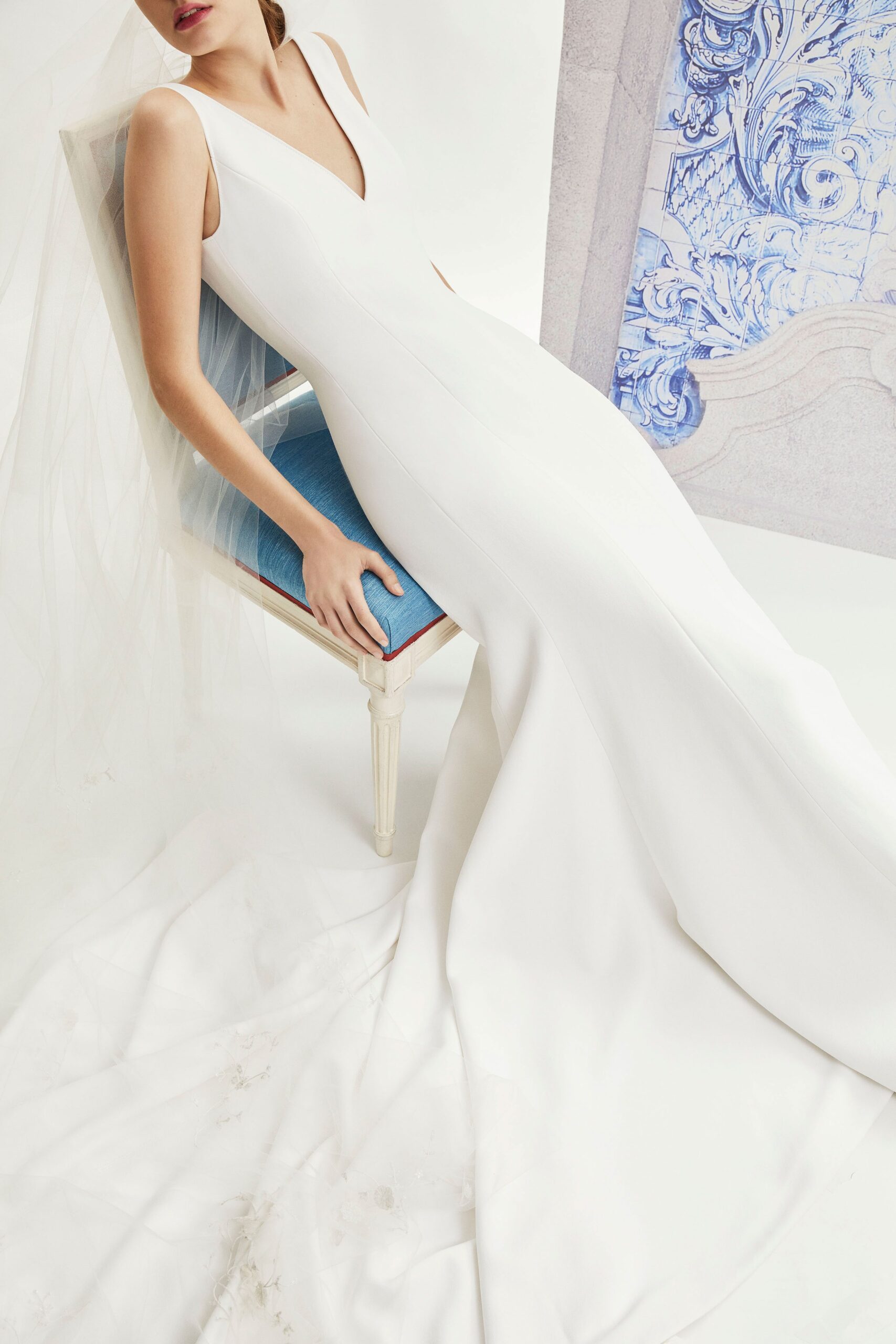 Carolina Herrera F/W 19 Bridal Look 33