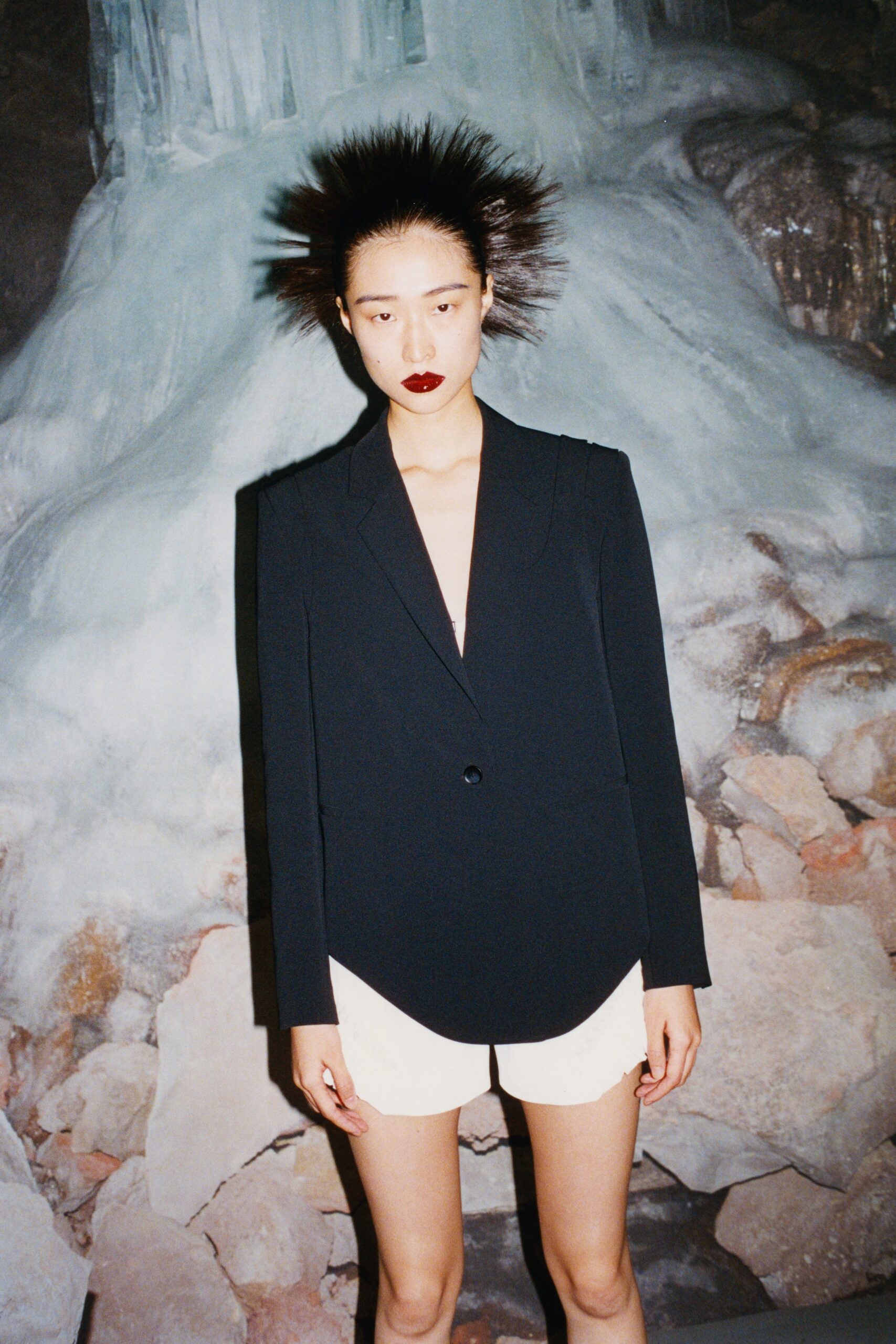 black blazer dress