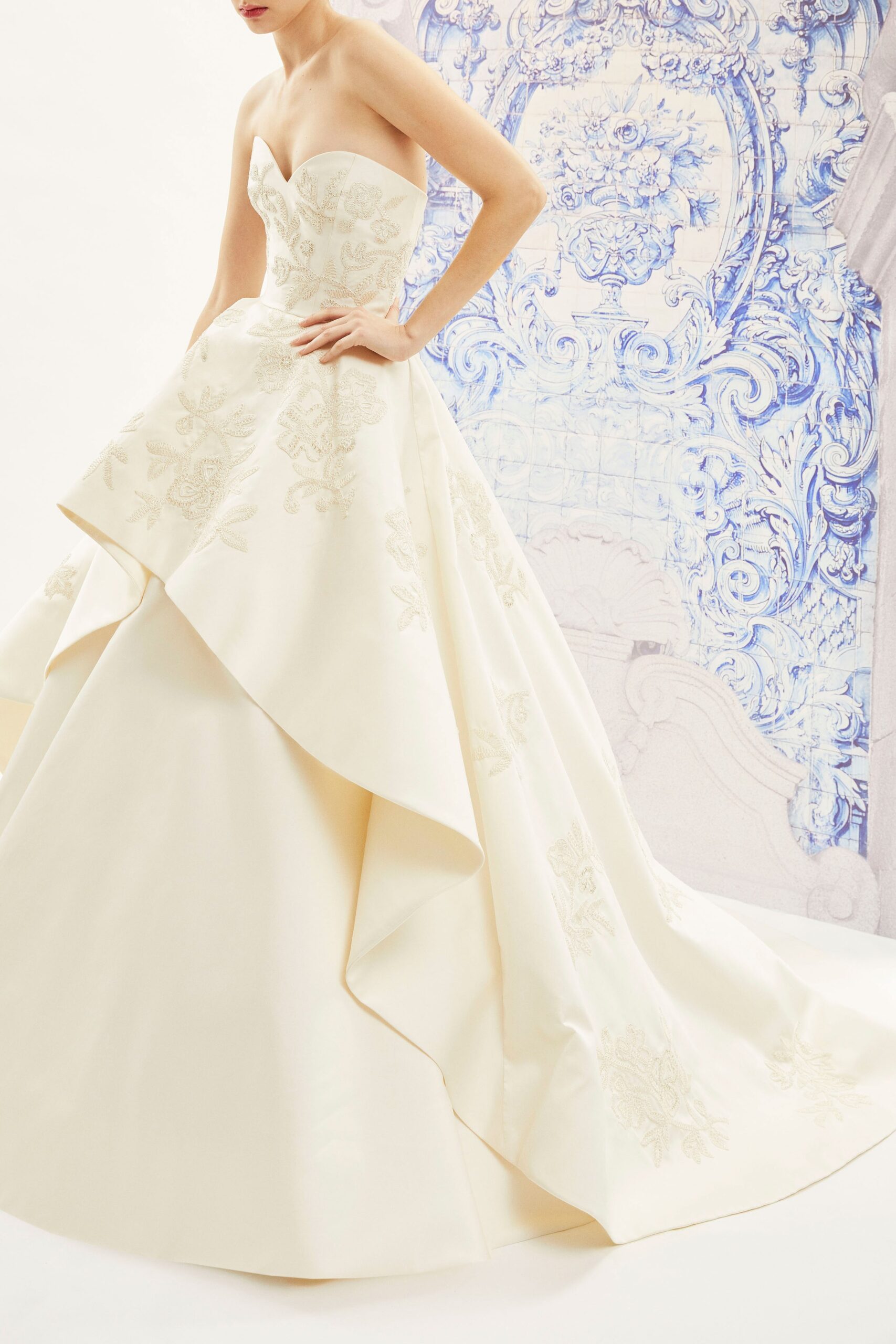 Carolina Herrera F/W 19 Bridal Look 129