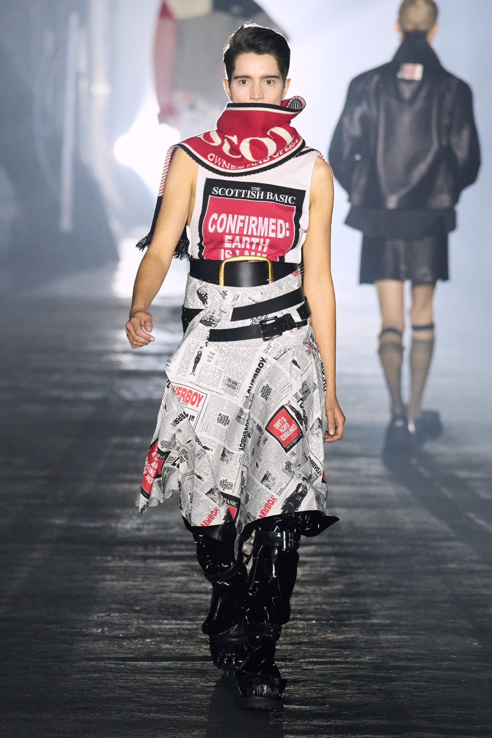 Charles Jeffrey Loverboy F/W 23 Menswear Look 386