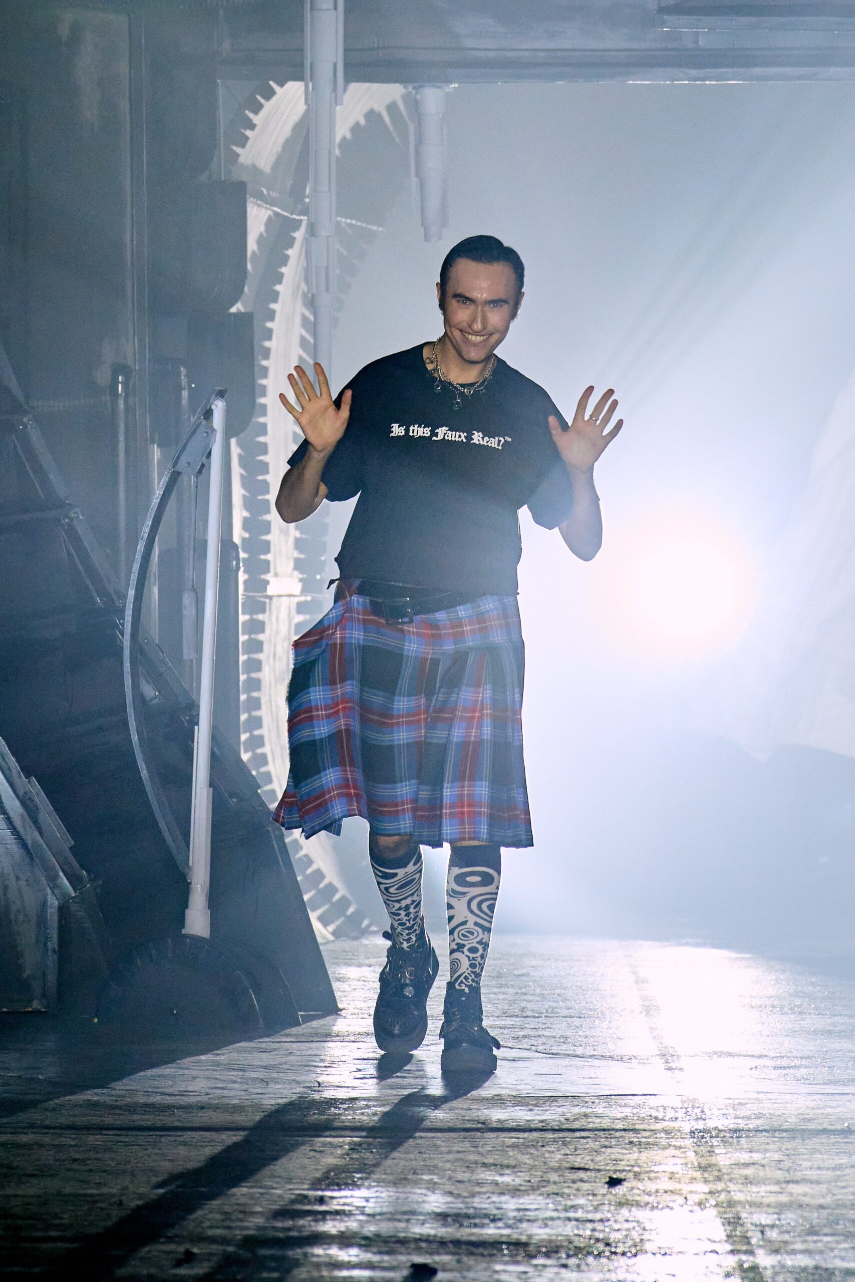 Charles Jeffrey Loverboy F/W 23 Menswear Look 504