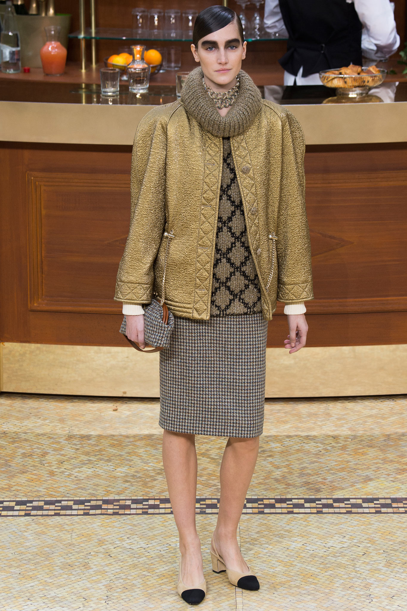 Chanel F/W 15 Look 166
