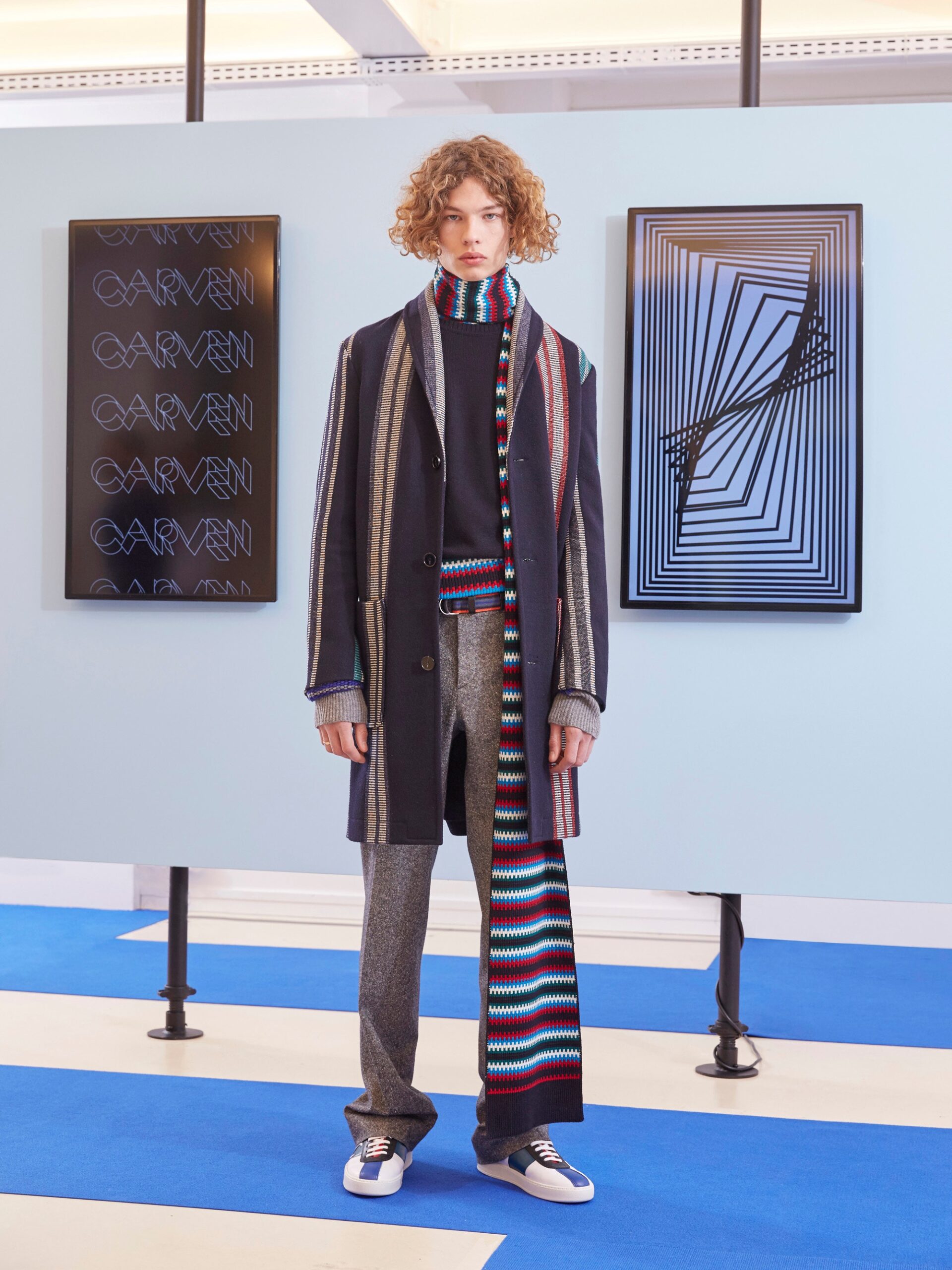 Carven F/W 16 Menswear Look 1