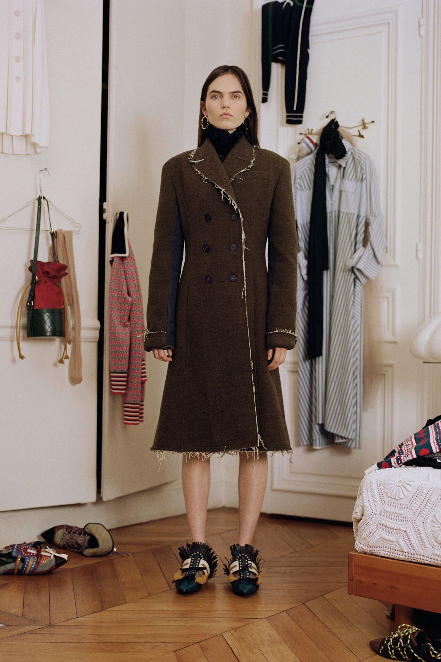 Carven F/W 18 Look 1