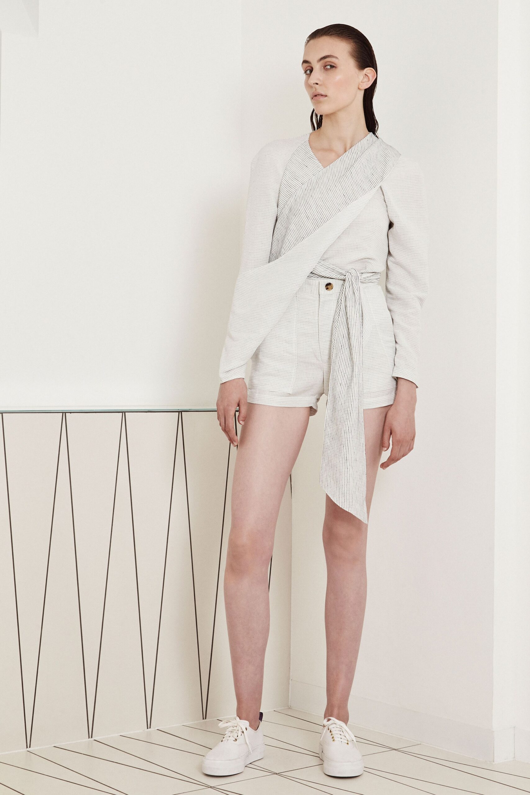 ivory unknown knotted belt