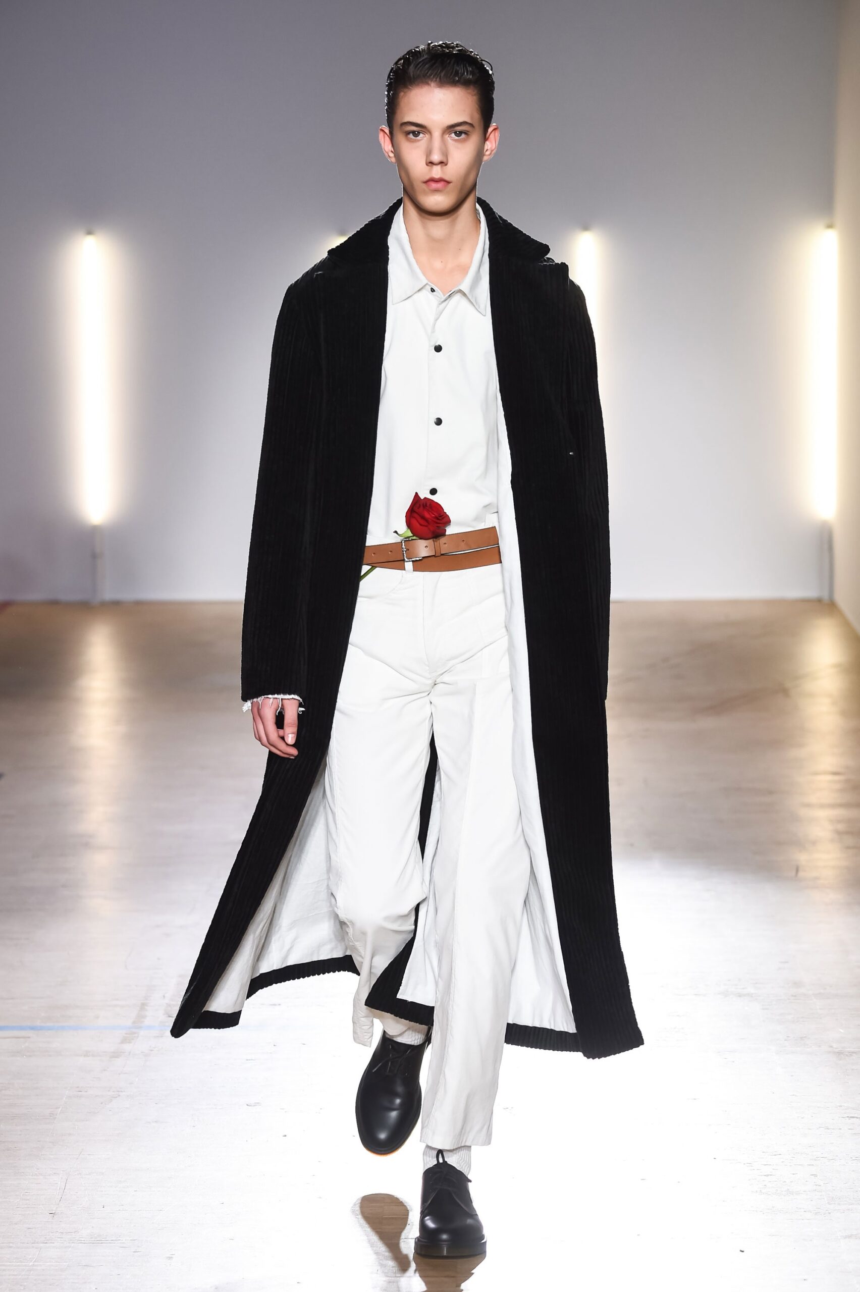 black knit open-front long-sleeve longline ribbed textured coat
