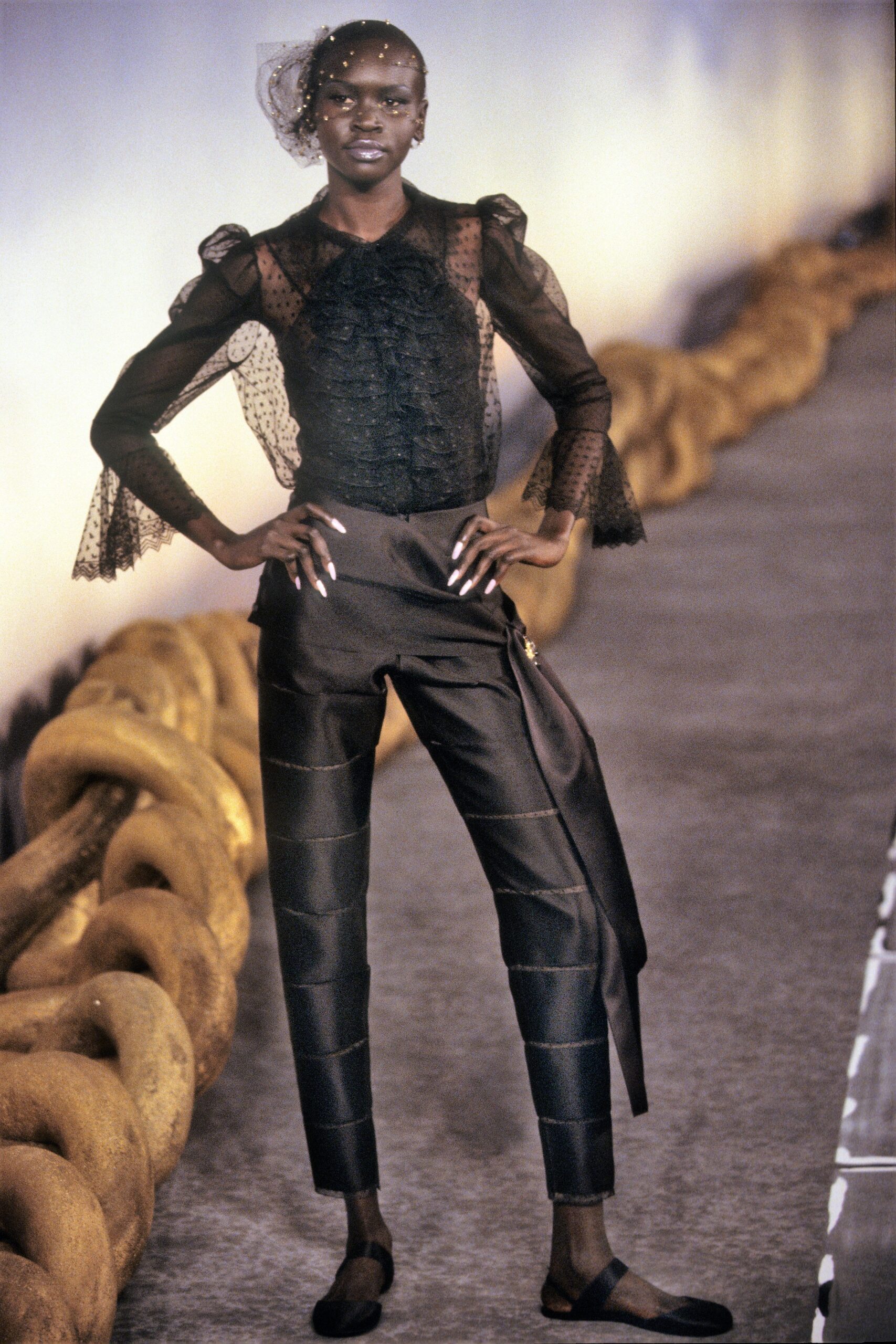 Chanel S/S 01 Couture Look 419