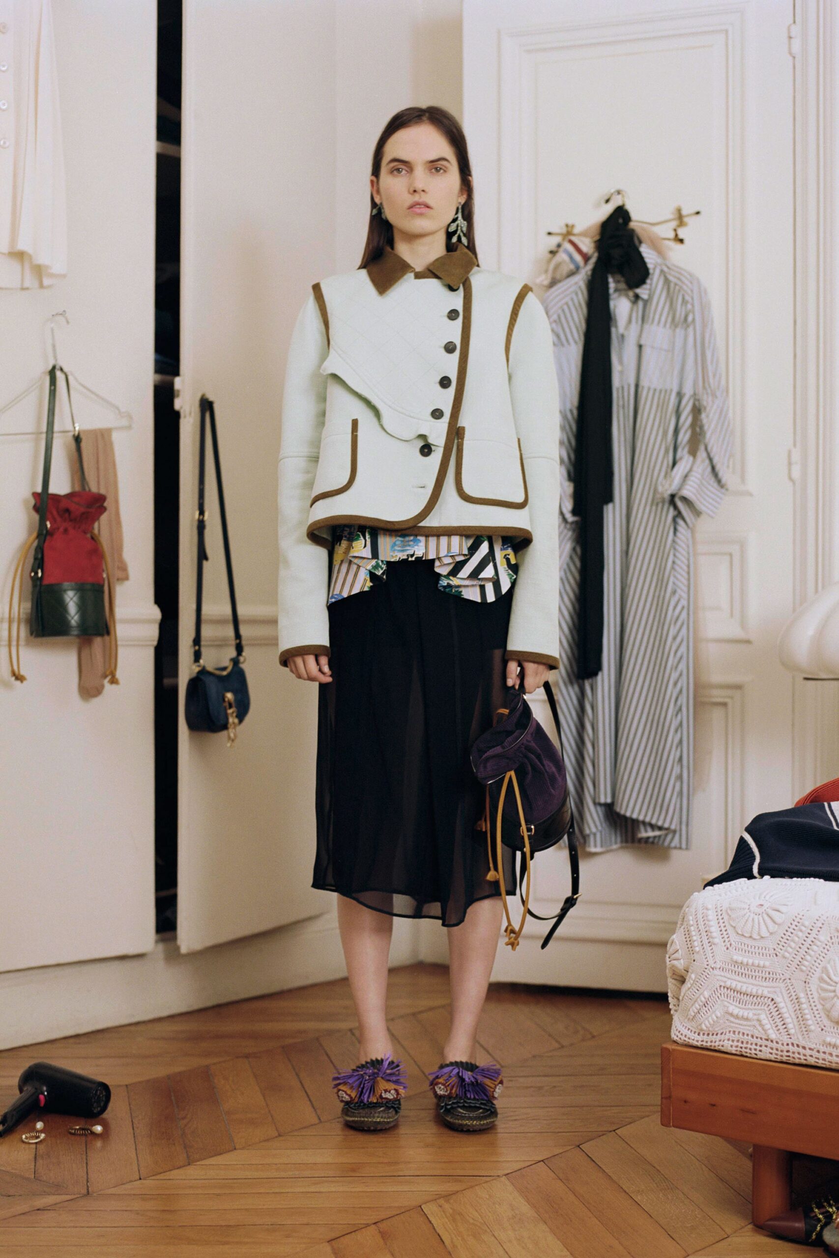 Carven F/W 18 Look 57