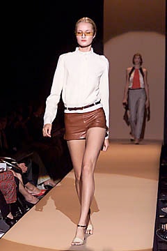white unknown long-sleeve high-neck blouse