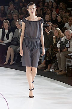 gray satin sleeveless boat-neck relaxed draped jumpsuit