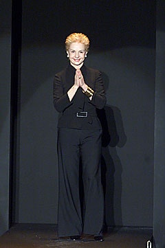 black unknown long-sleeve collared tailored belted blazer