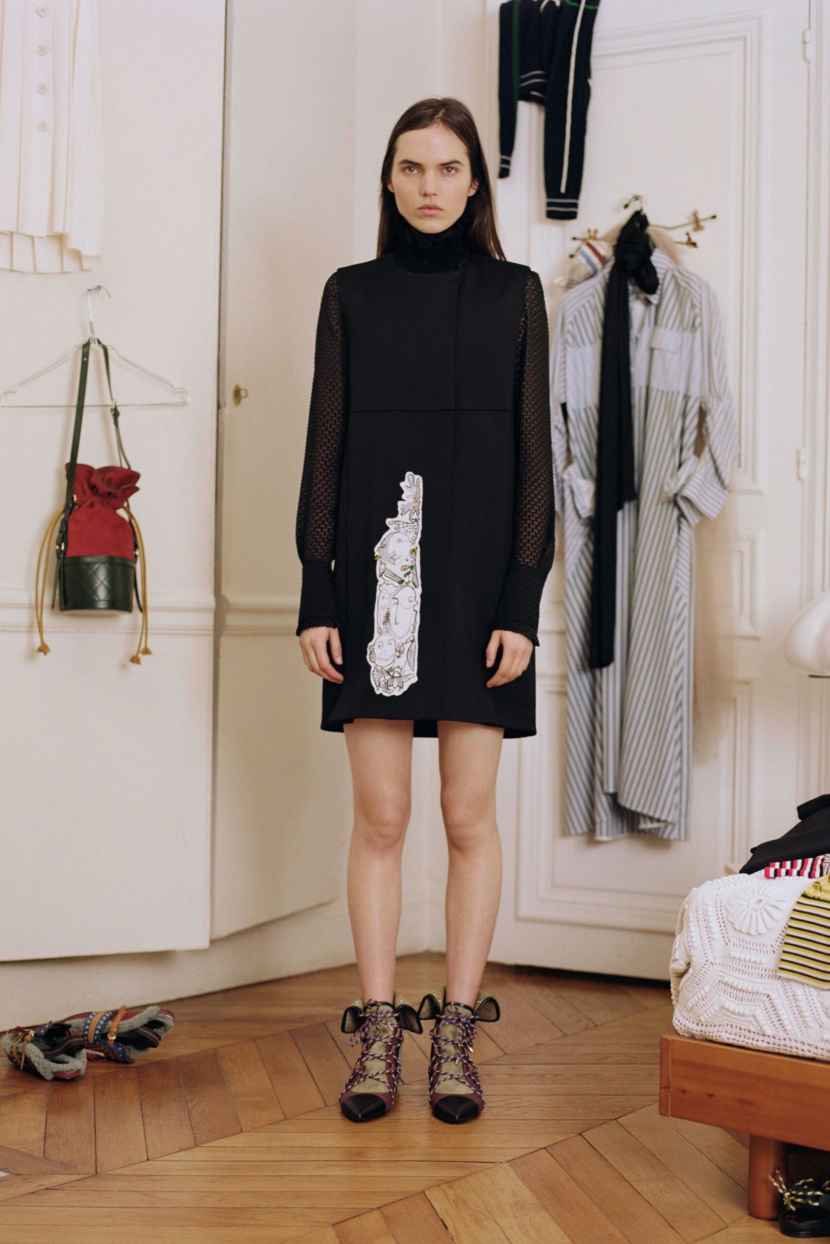 Carven F/W 18 Look 171