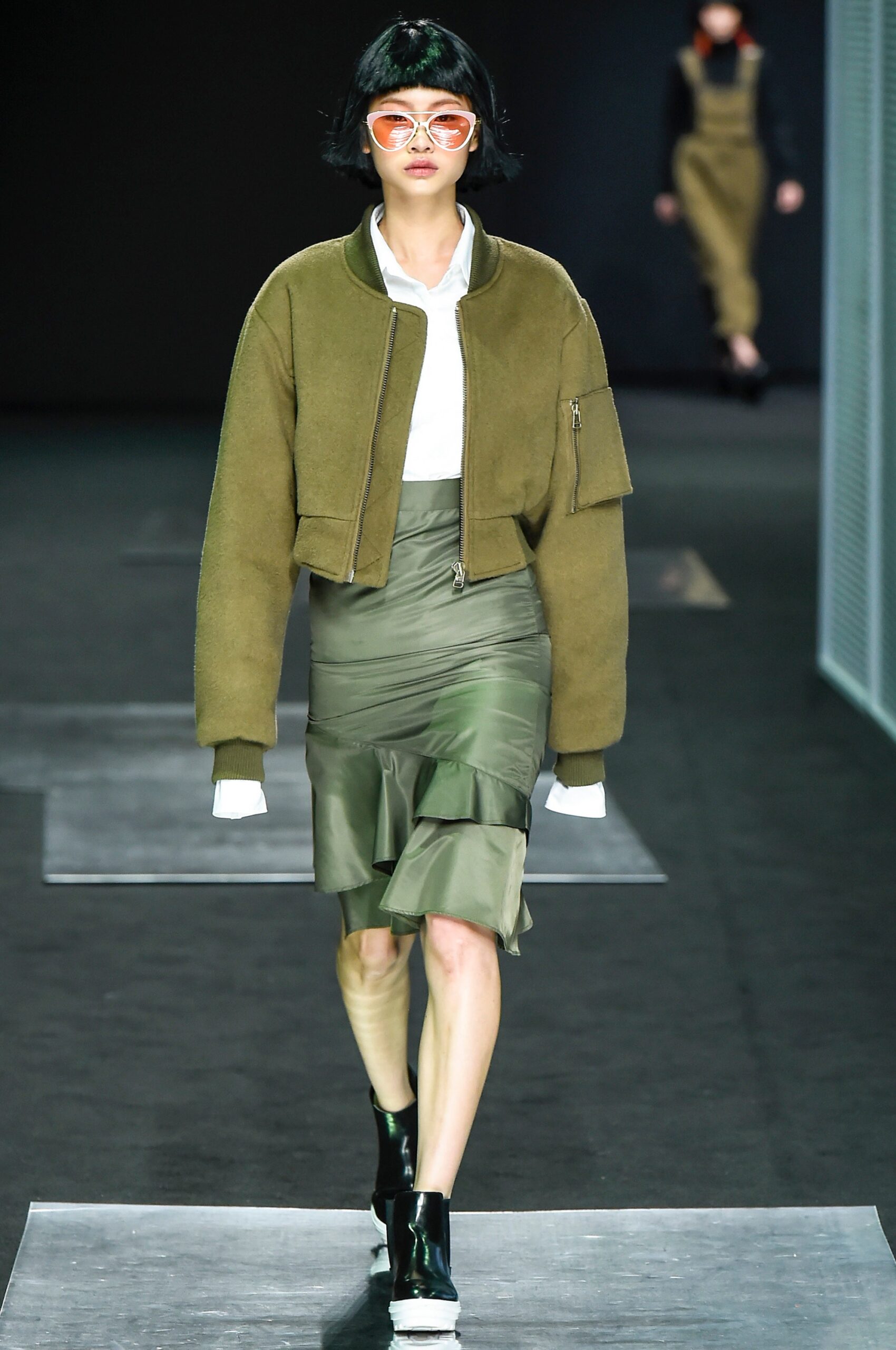 cropped bomber jacket