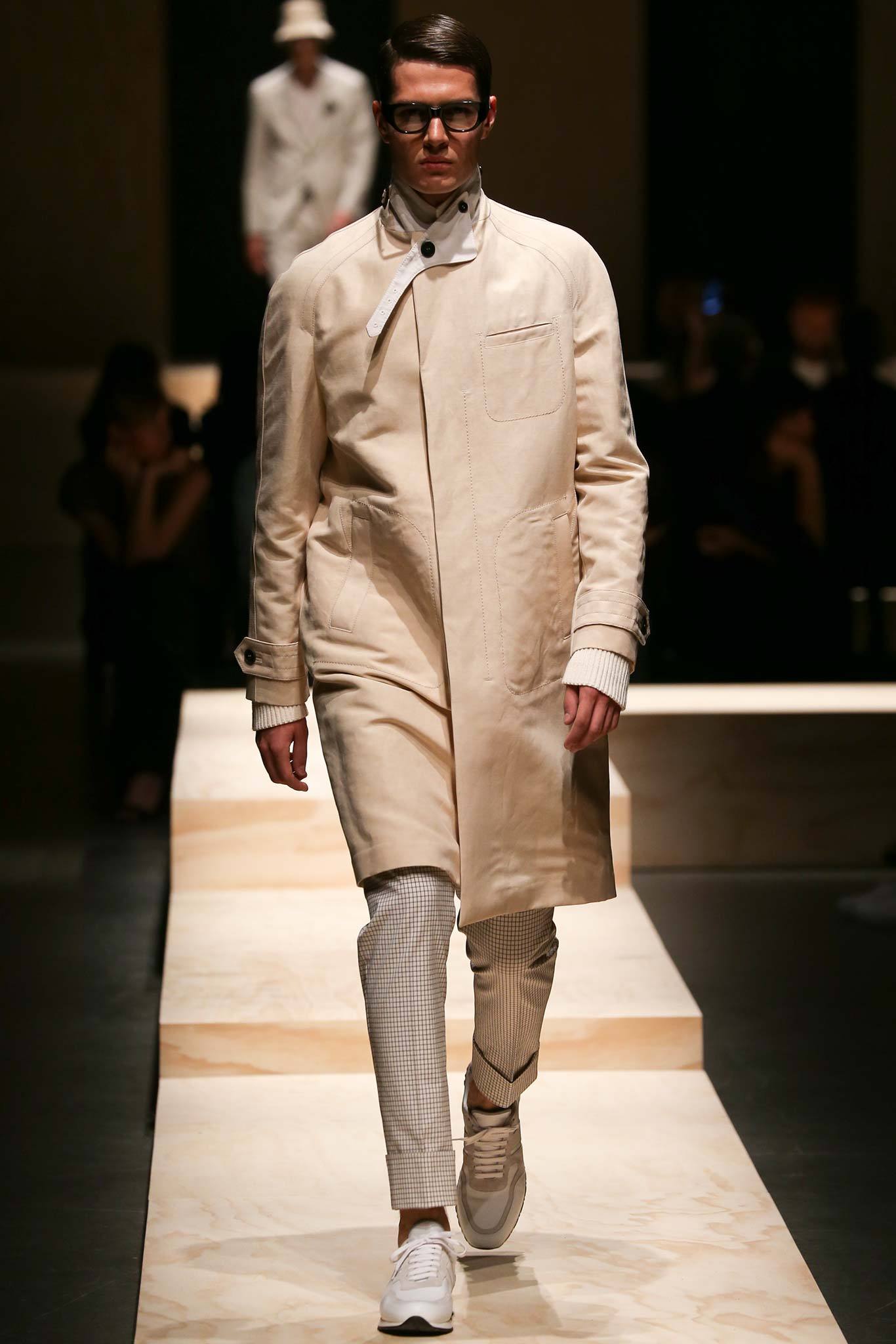 Canali S/S 15 Menswear Look 1
