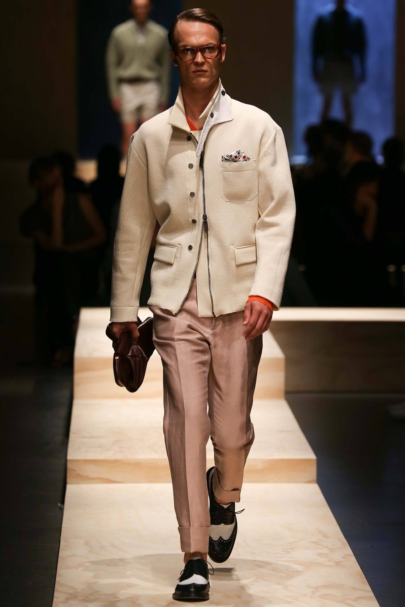 Canali S/S 15 Menswear Look 155
