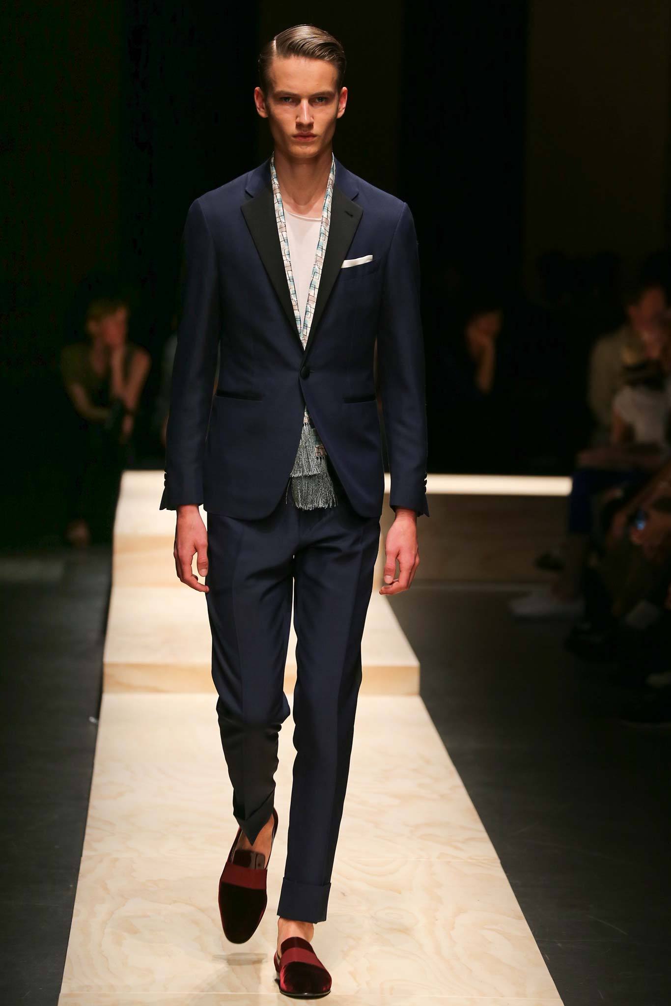 Canali S/S 15 Menswear Look 211