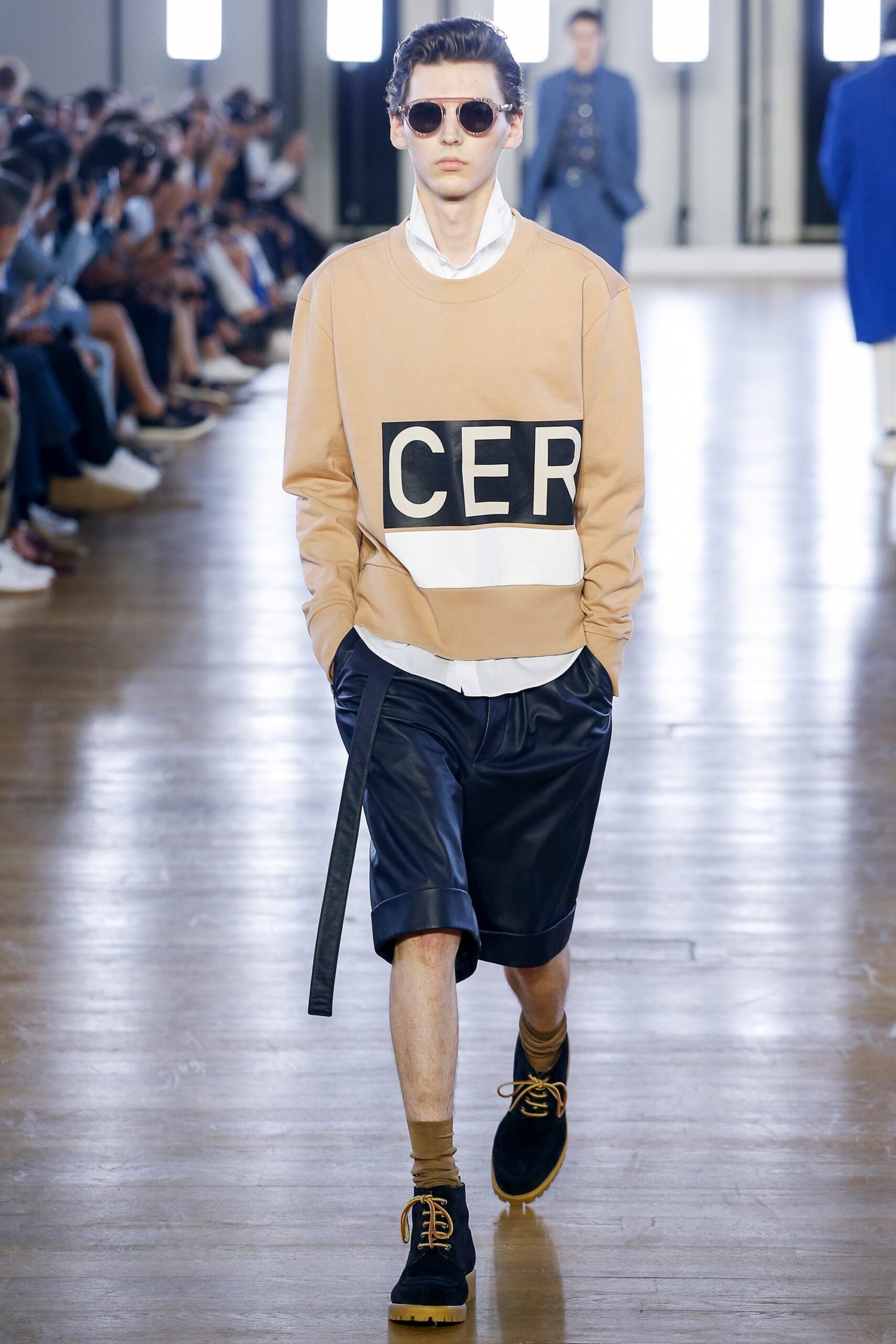 logo color-block sweatshirt