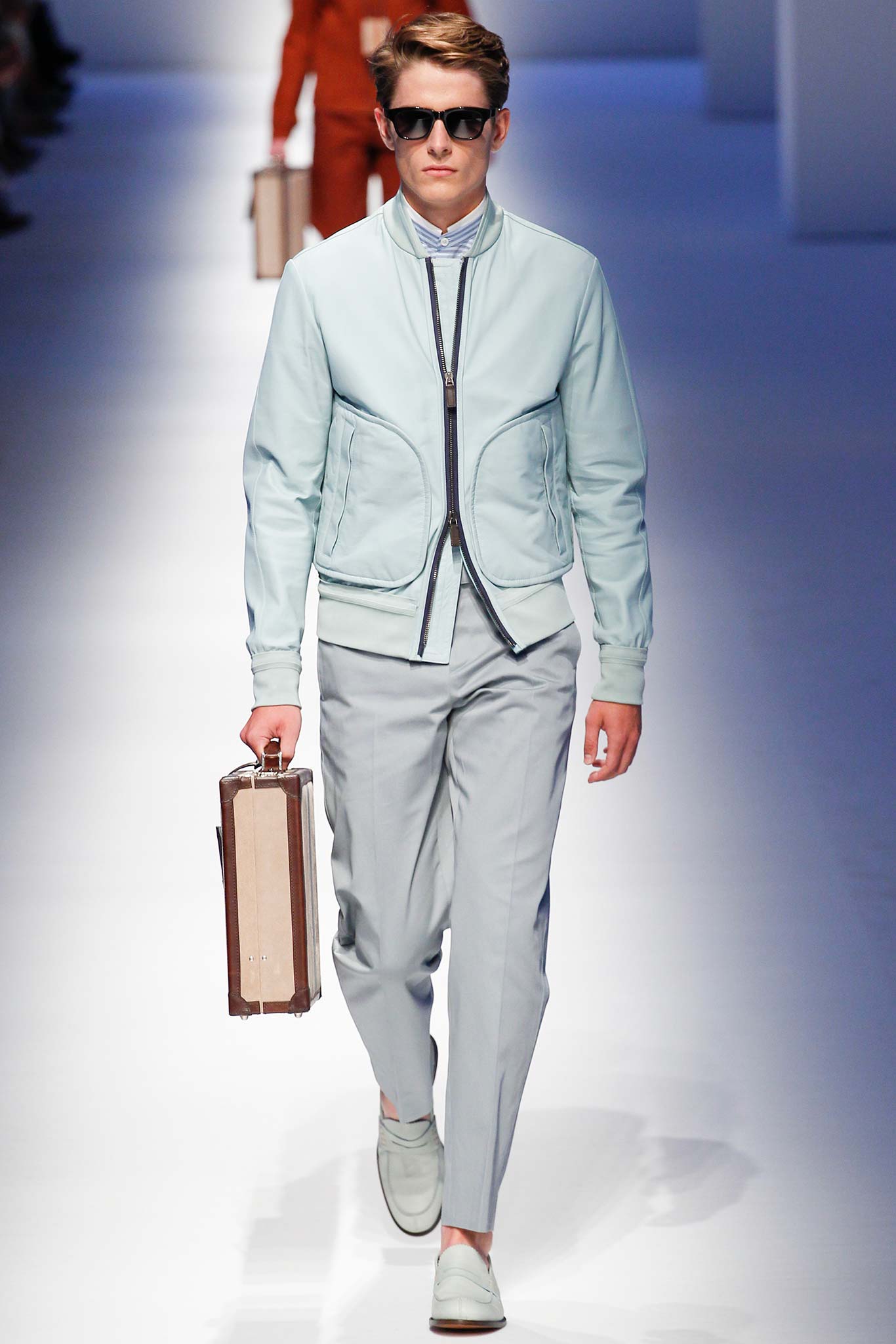 Canali S/S 16 Menswear Look 129