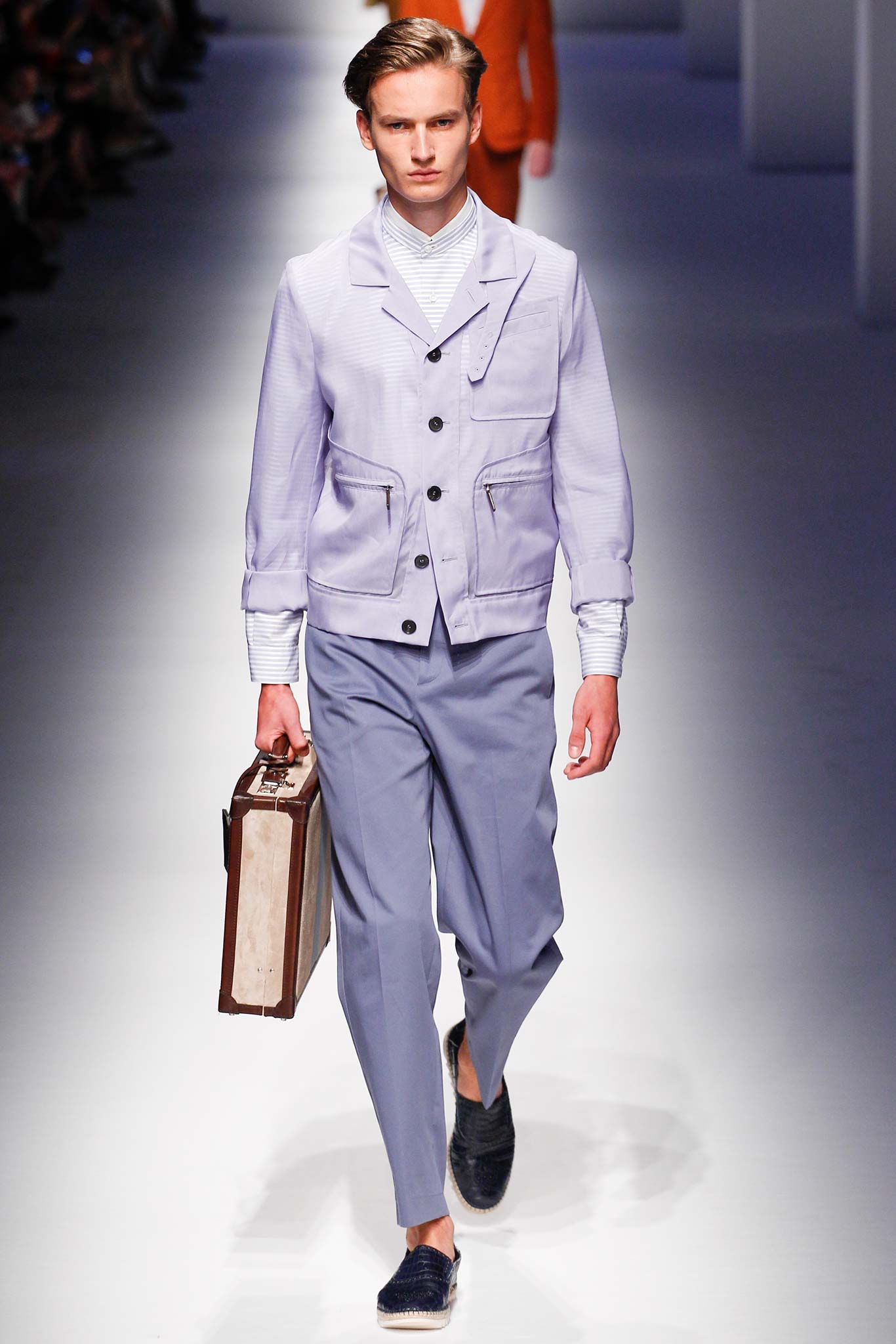 Canali S/S 16 Menswear Look 203