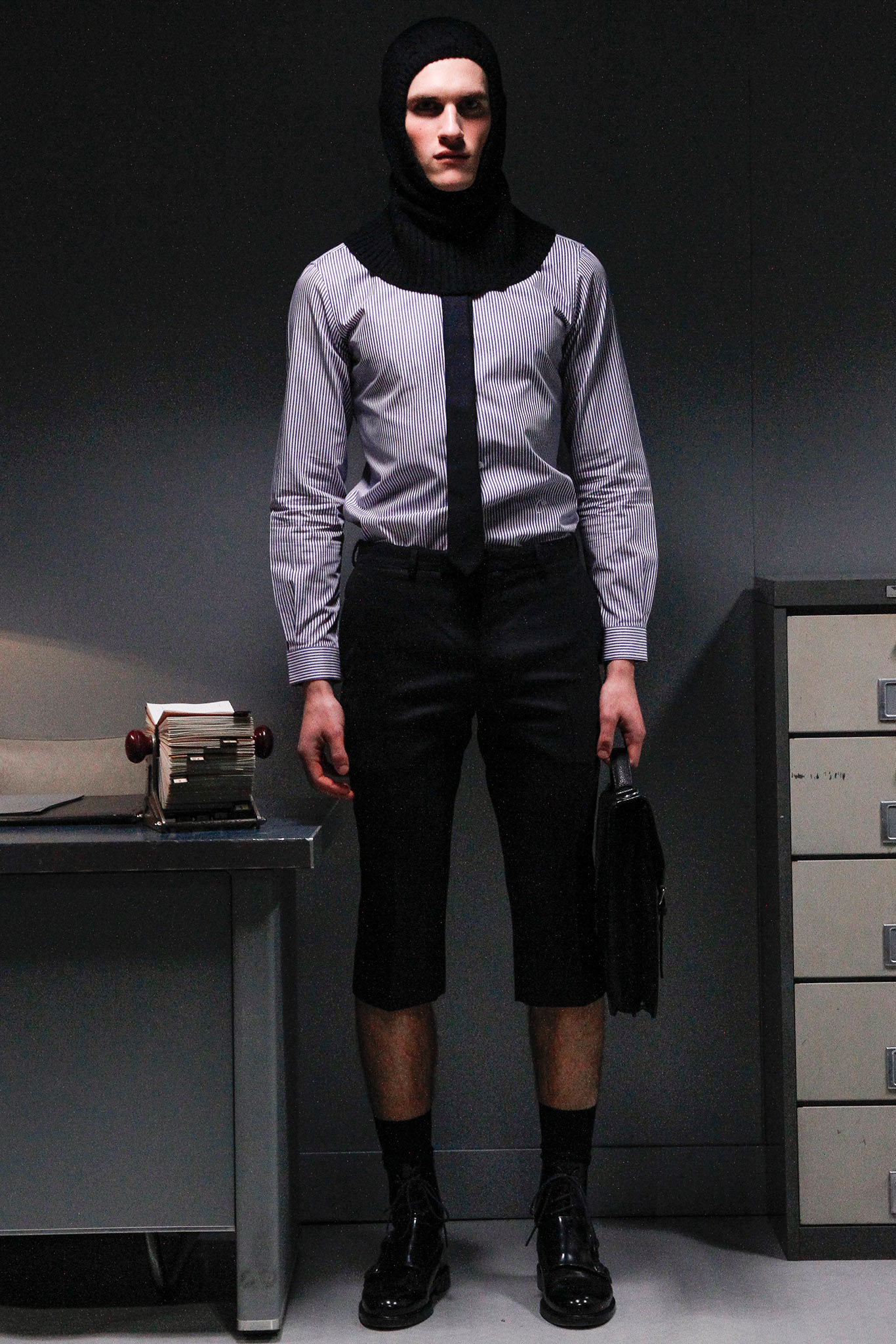 Carven F/W 13 Menswear Look 1
