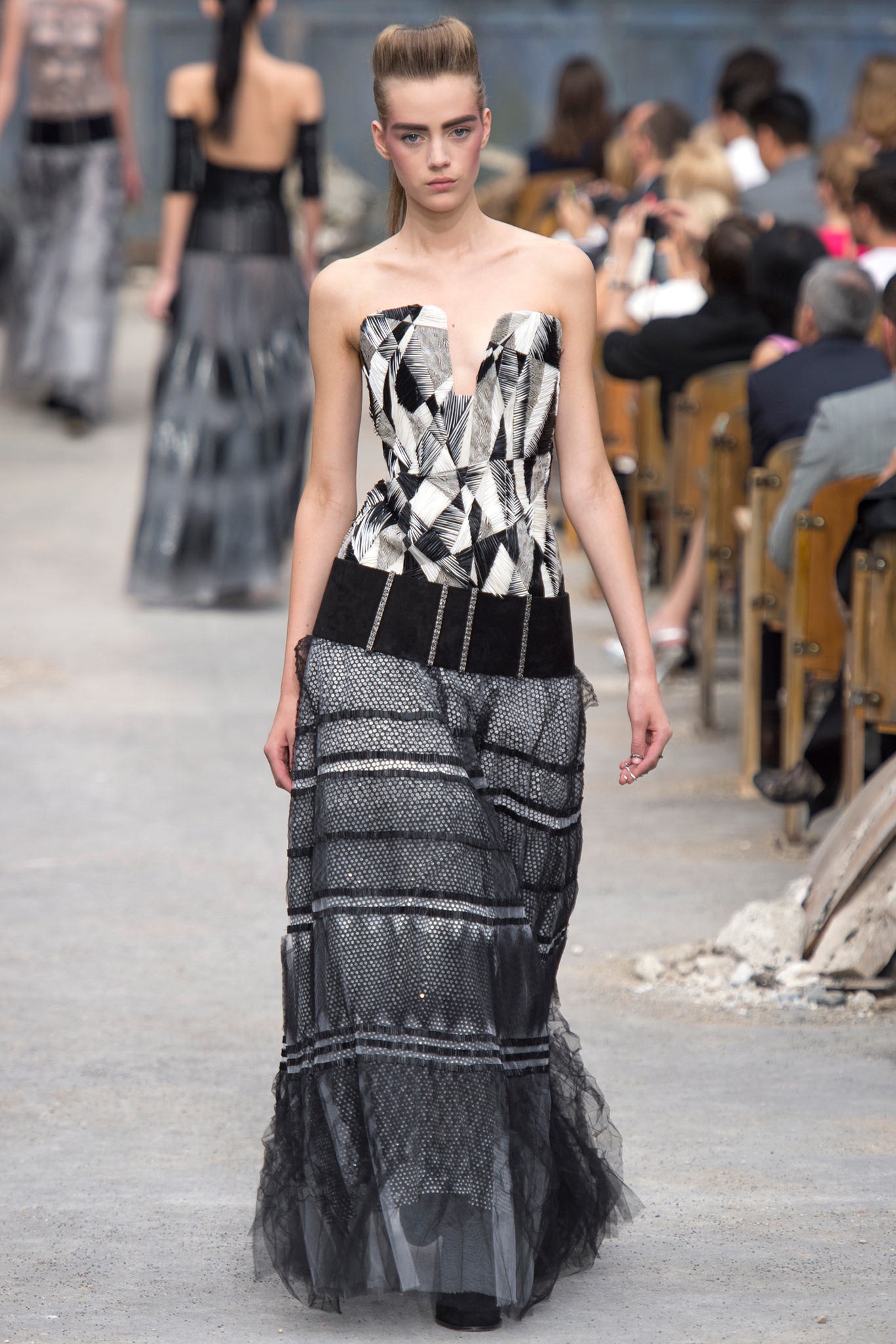 Chanel F/W 13 Couture Look 466