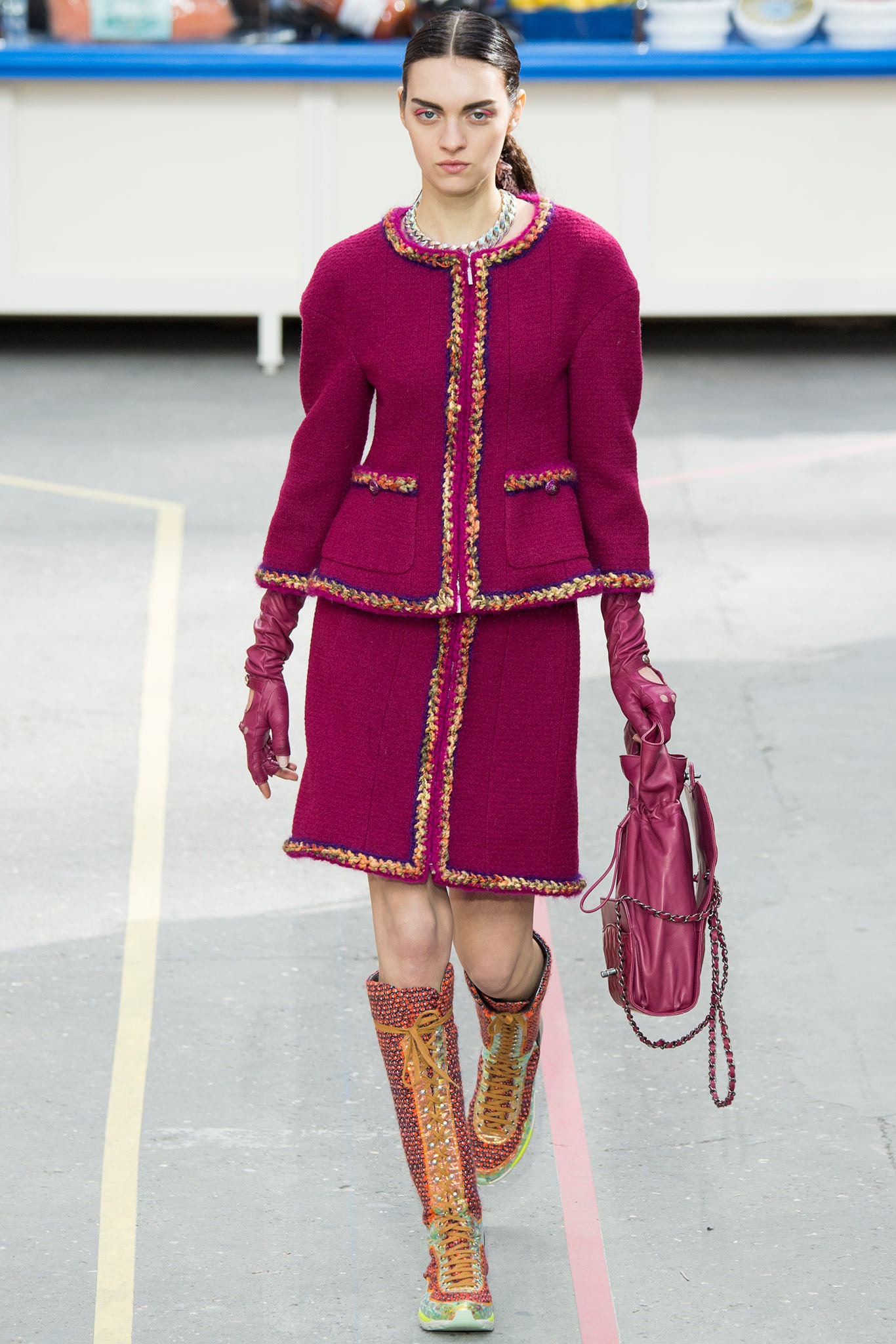 Chanel F/W 14 Look 228