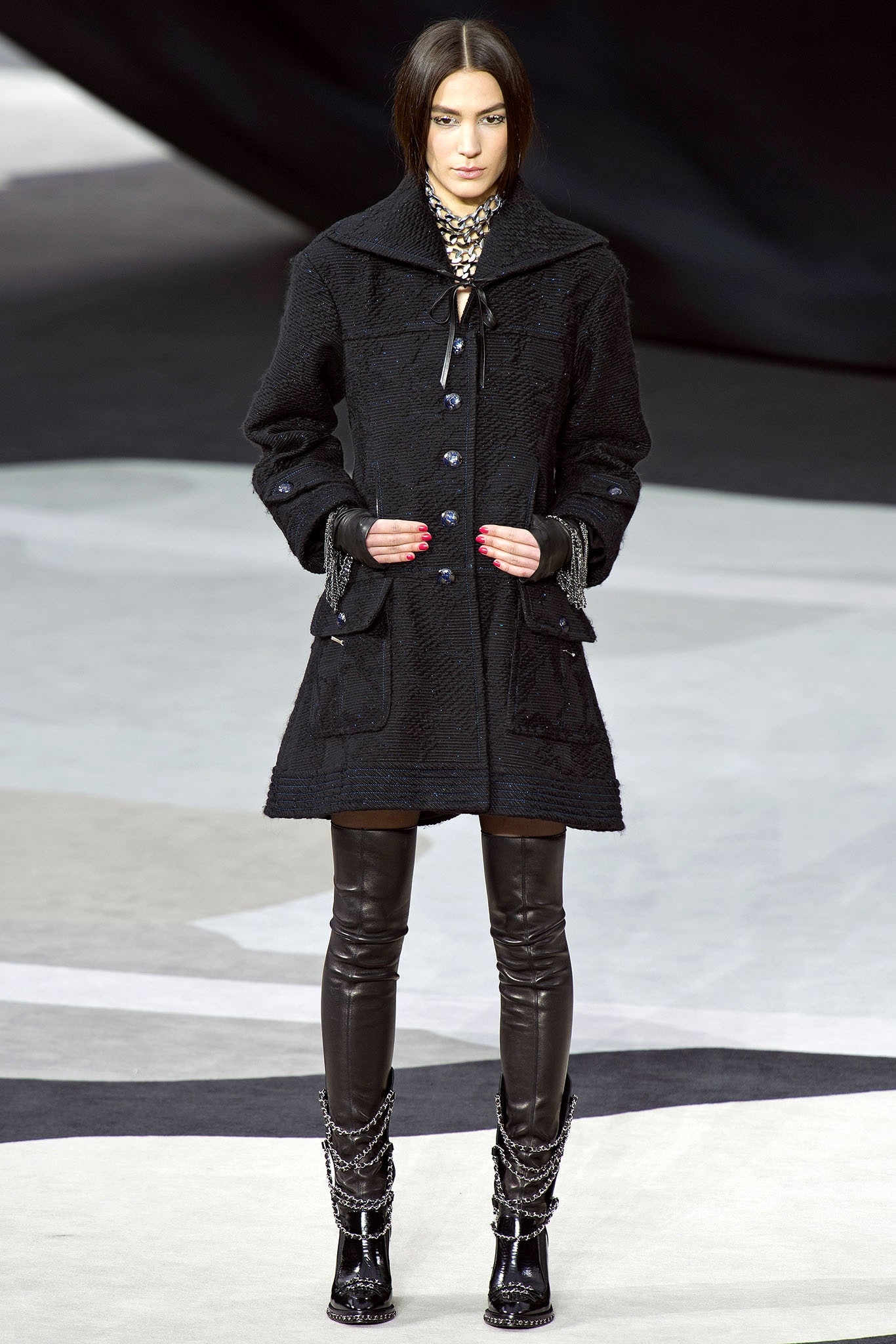 Chanel F/W 13 Look 117