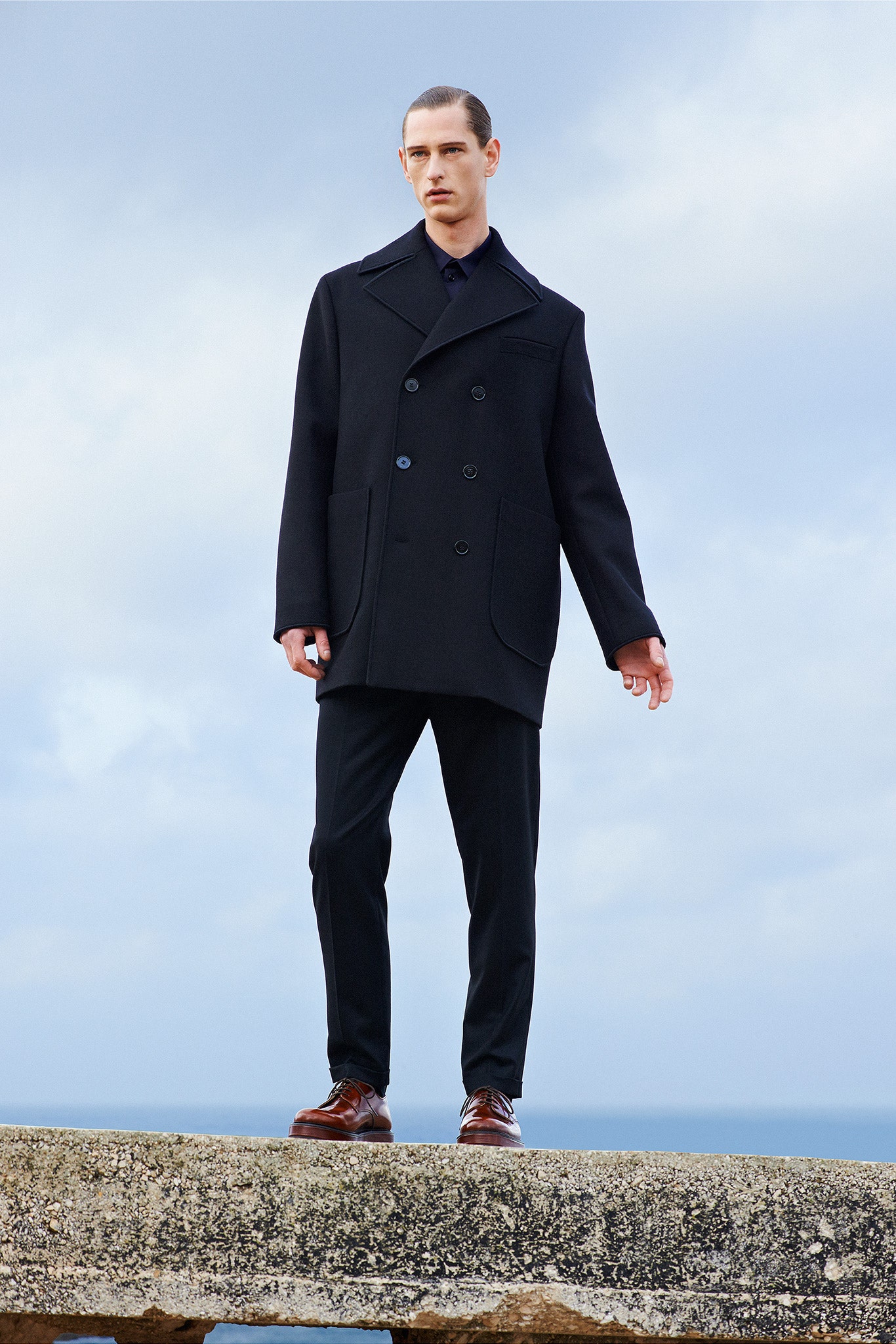 Carven F/W 15 Menswear Look 1