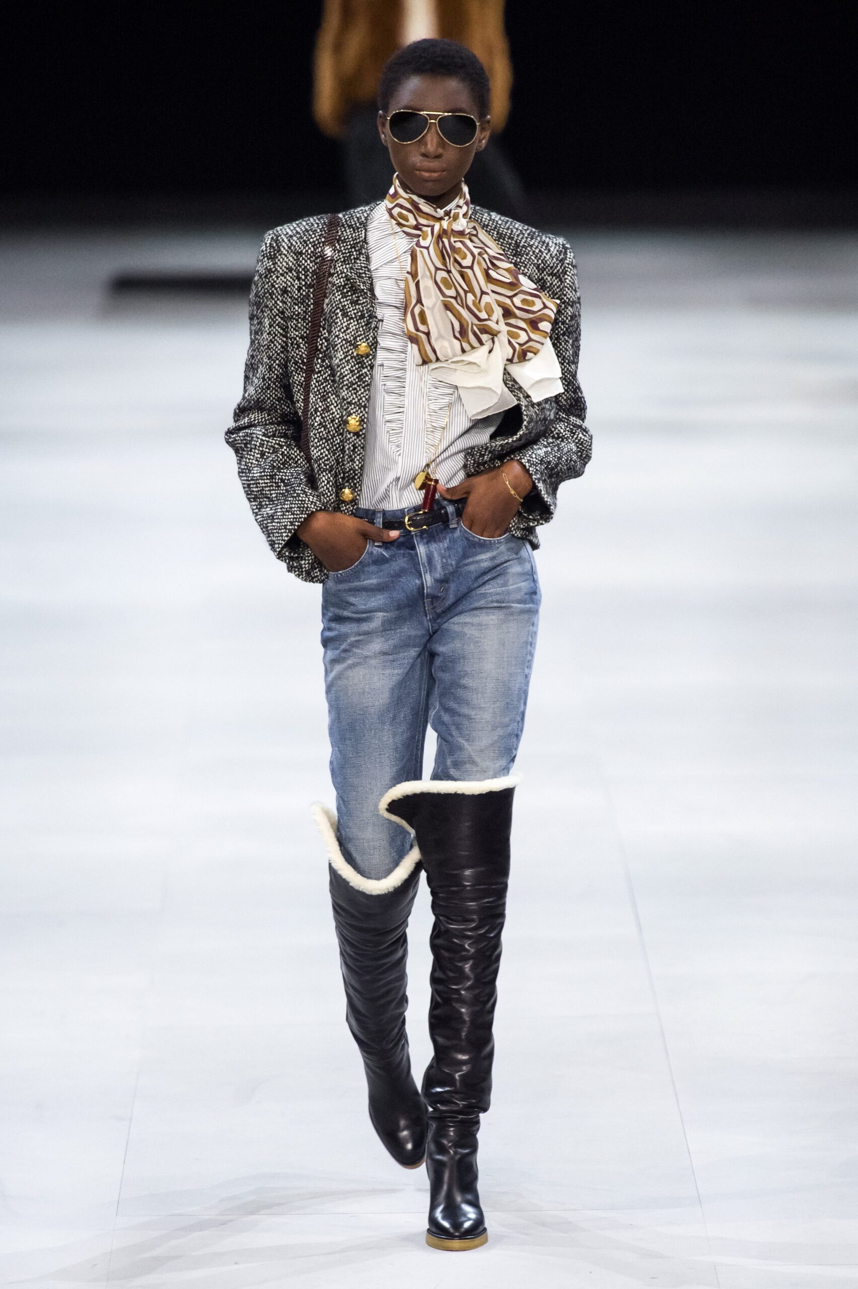 Celine F/W 19 Look 619