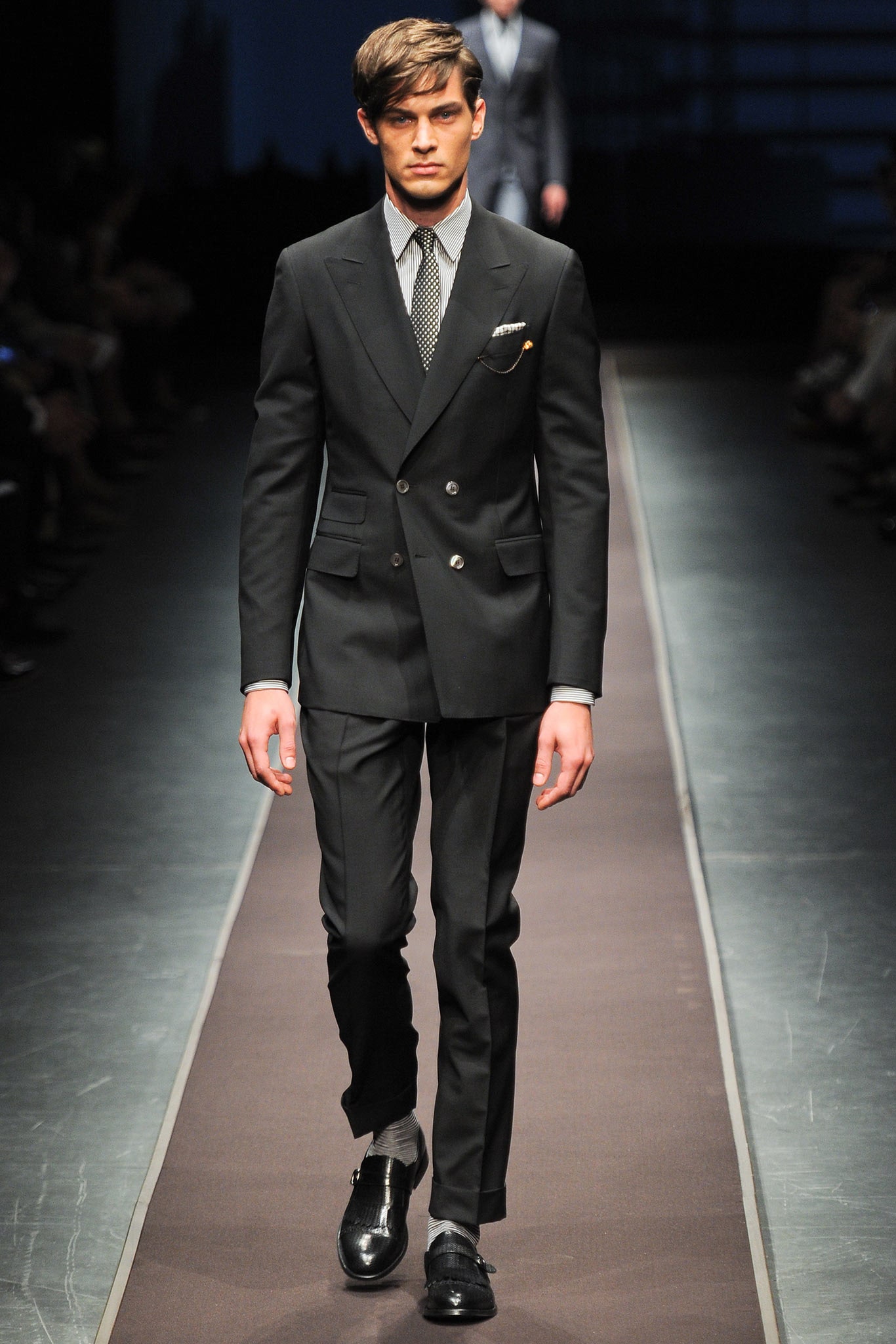 Canali S/S 14 Menswear Look 1