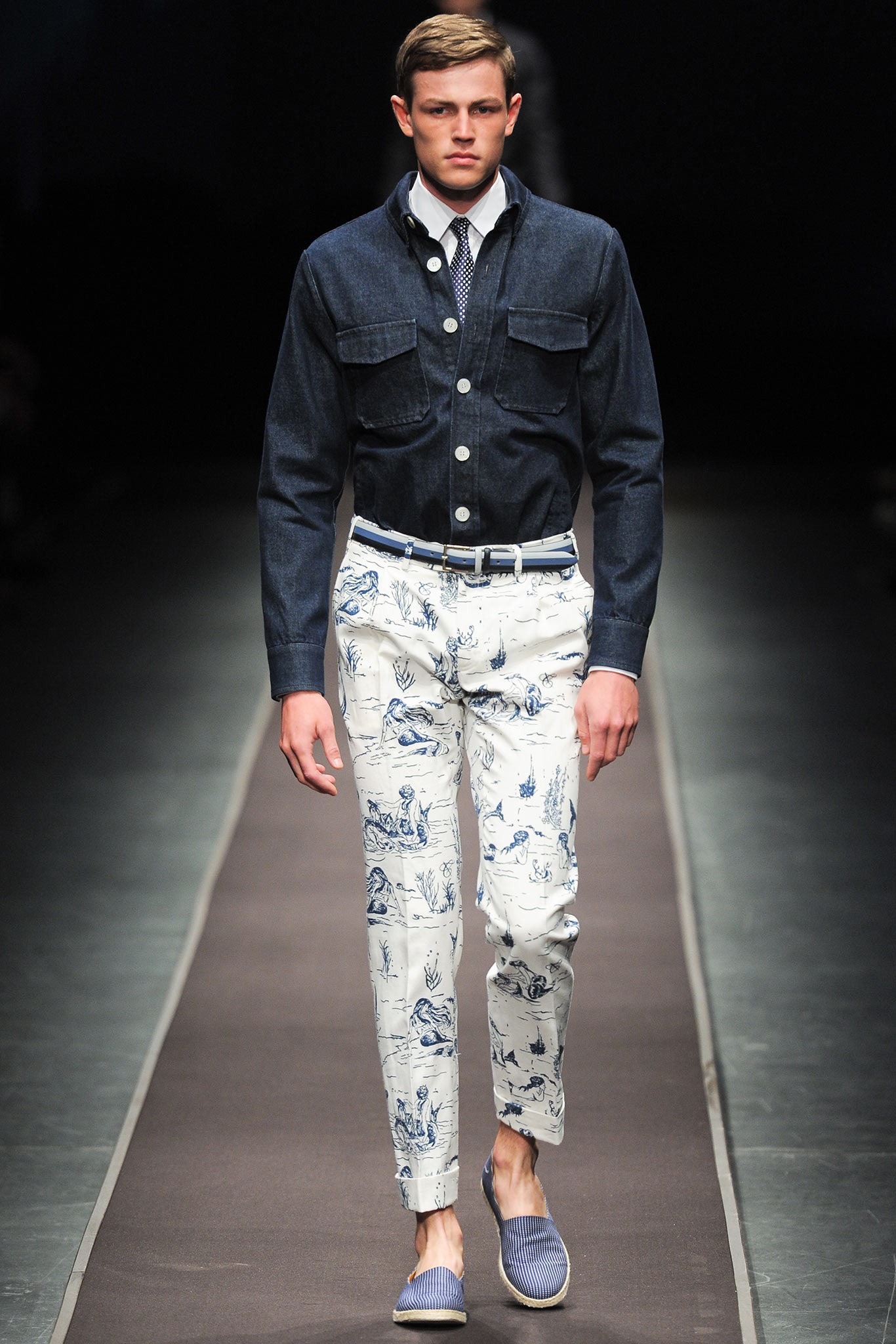 Canali S/S 14 Menswear Look 157