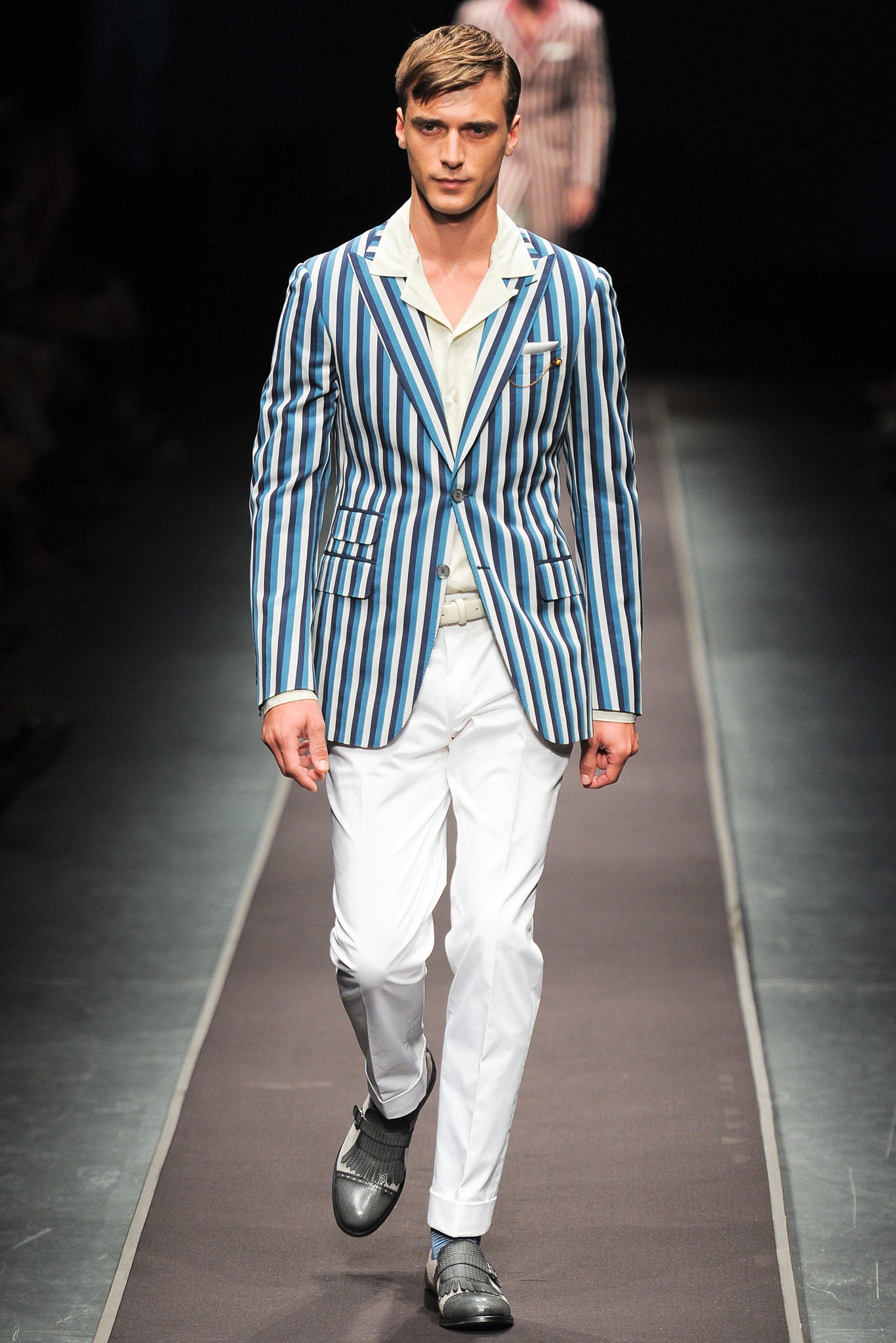 Canali S/S 14 Menswear Look 203