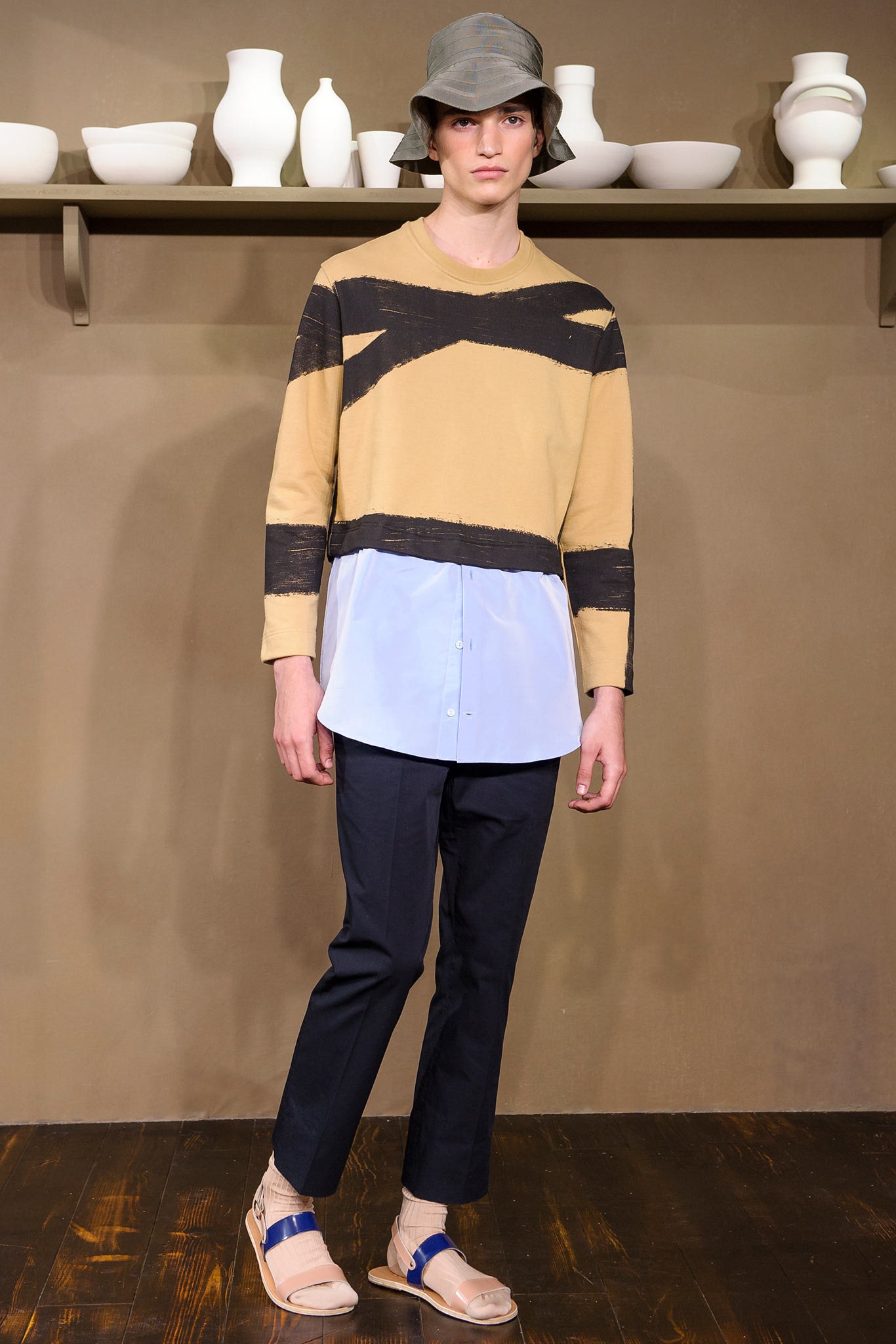 Carven S/S 14 Menswear Look 206