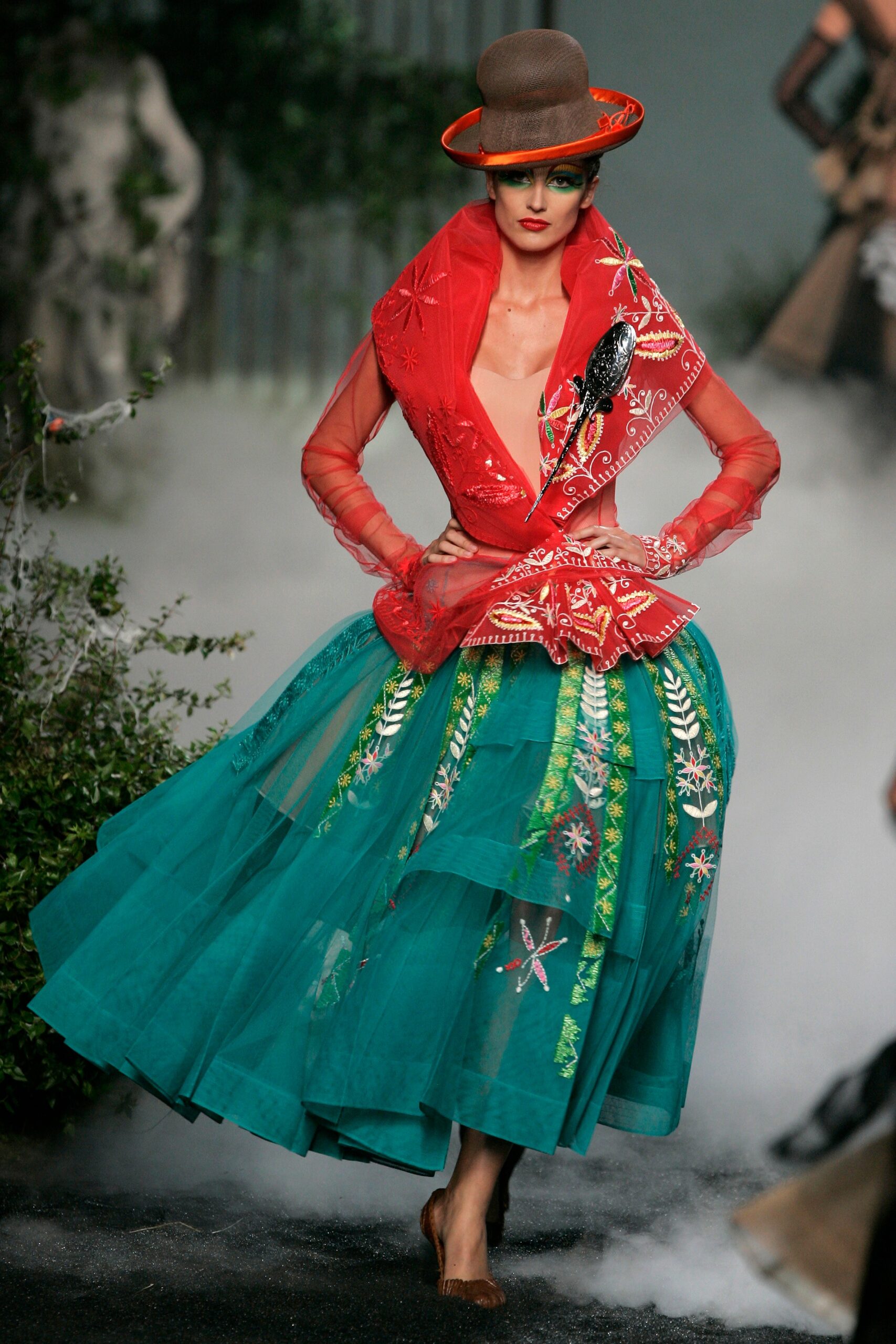 Christian Dior F/W 05 Couture Look 221