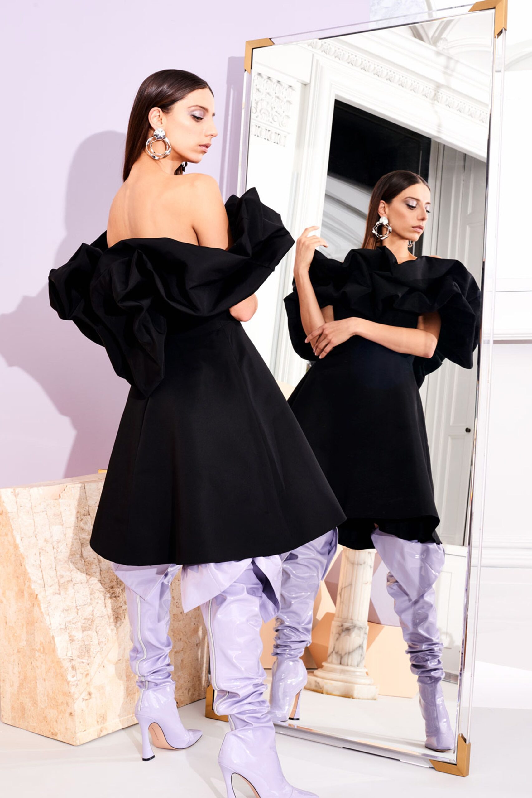 Christian Siriano F/W 19 Look 114