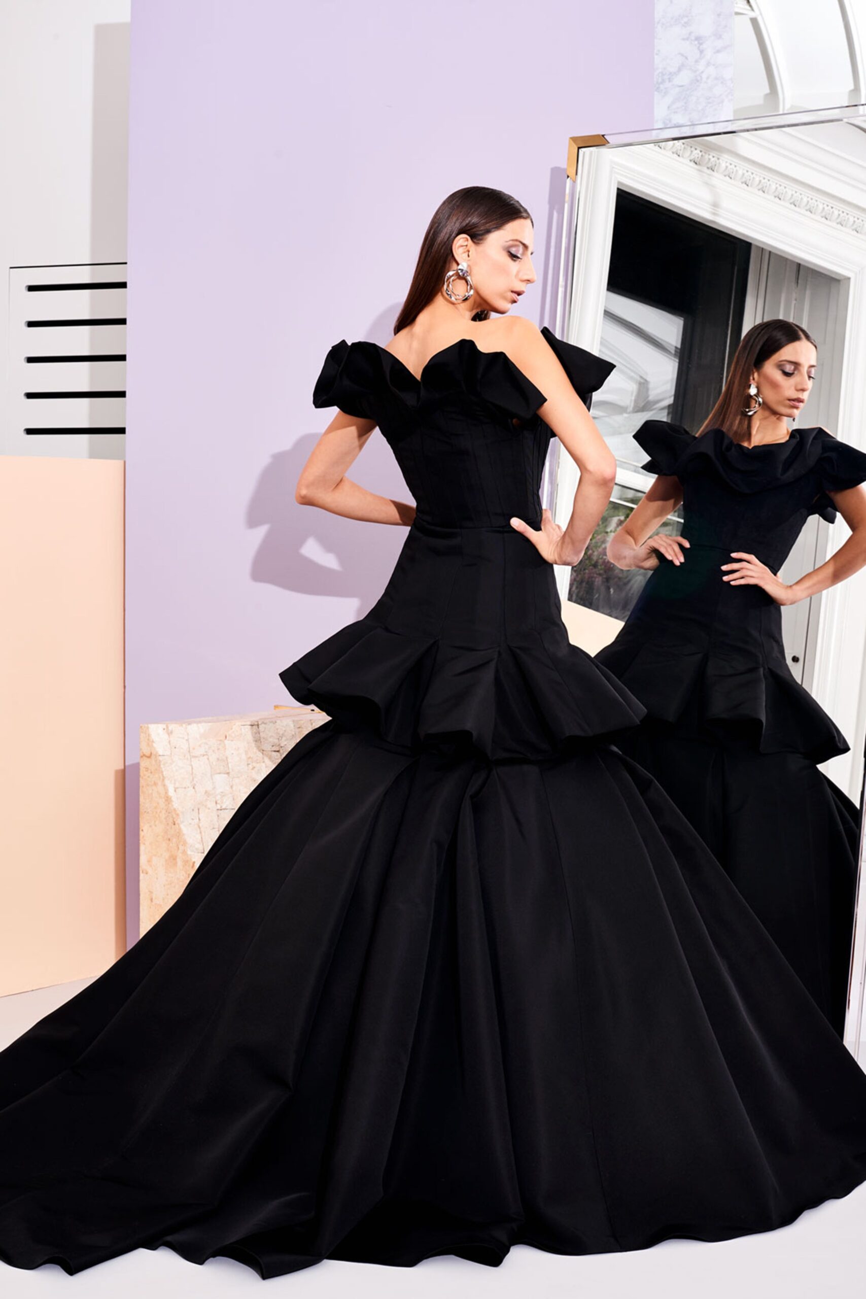 Christian Siriano F/W 19 Look 159