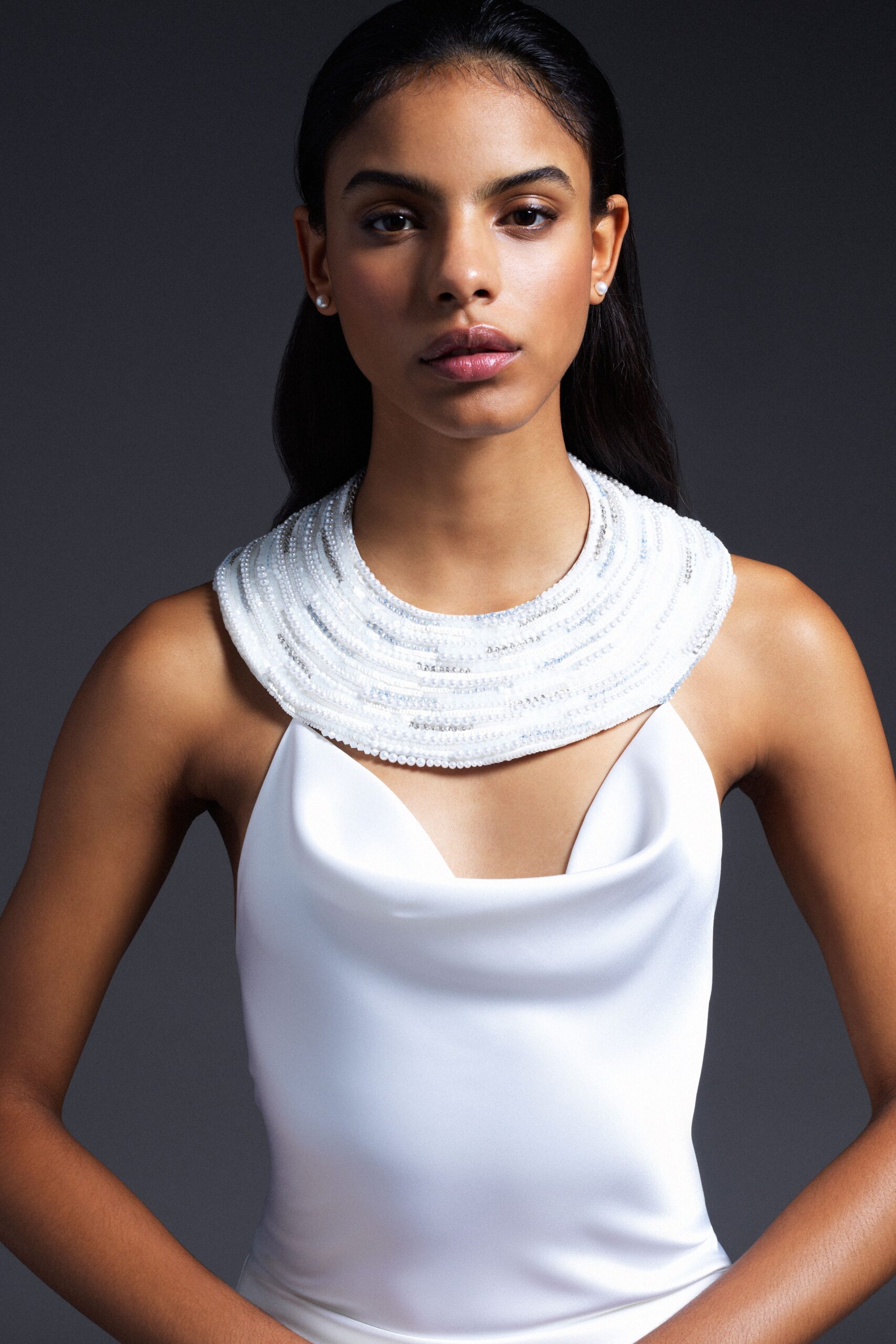 Cushnie F/W 19 Bridal Look 44
