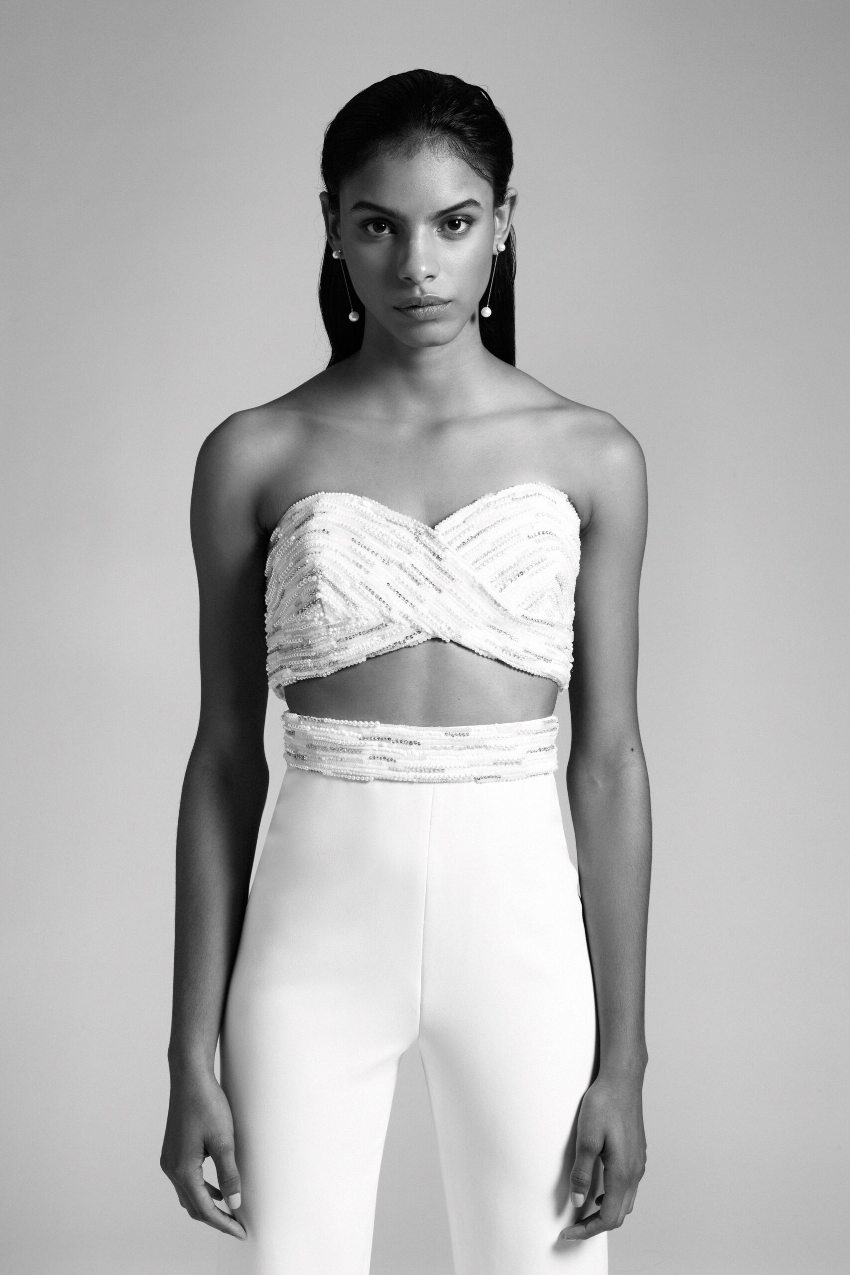 Cushnie F/W 19 Bridal Look 49