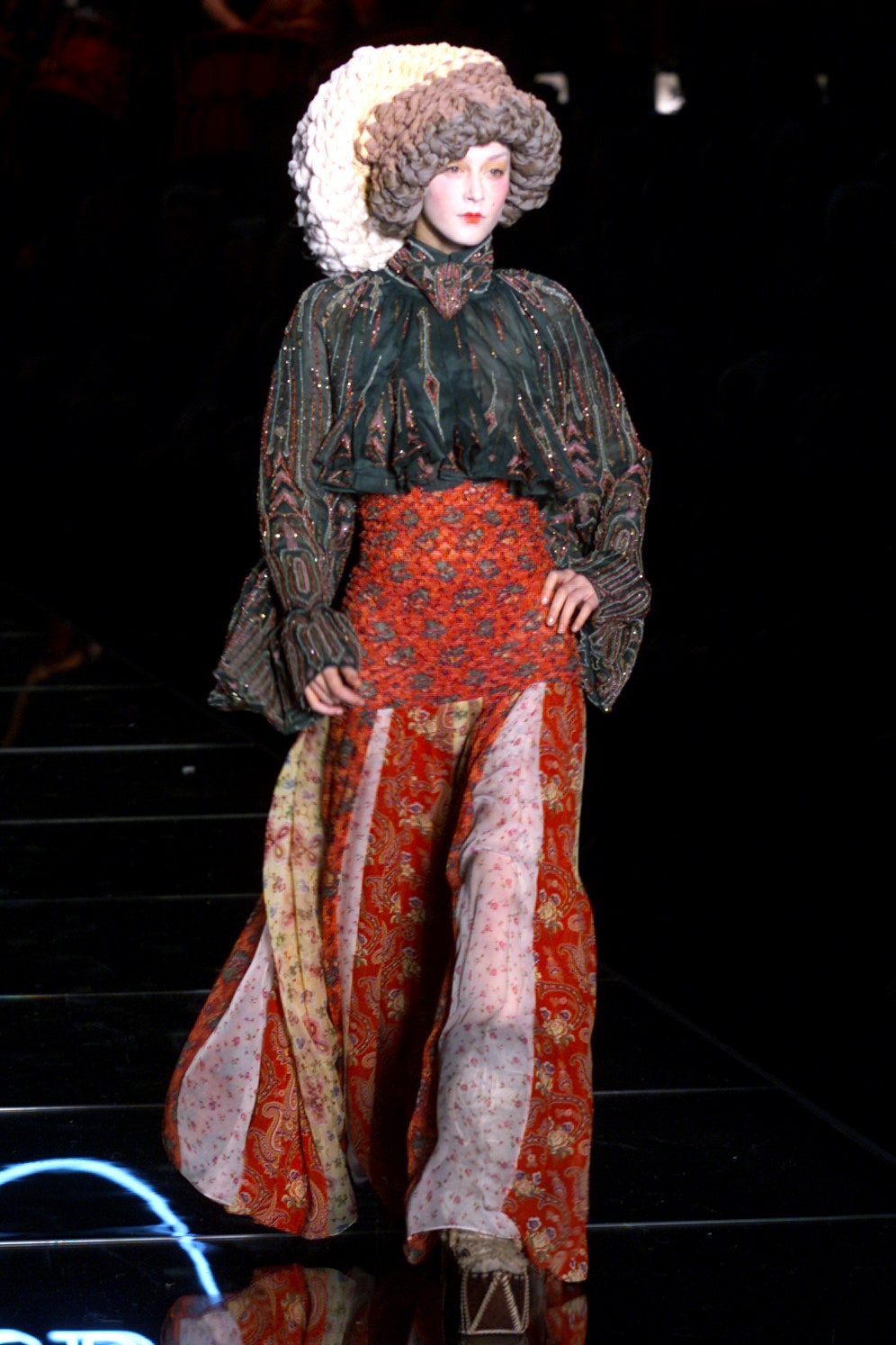 Christian Dior S/S 02 Couture Look 73