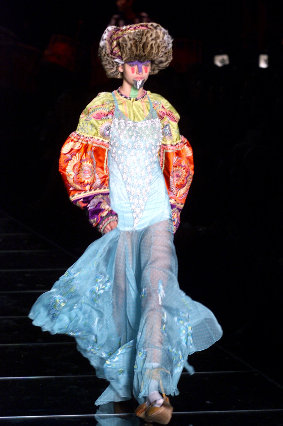 Christian Dior S/S 02 Couture Look 136