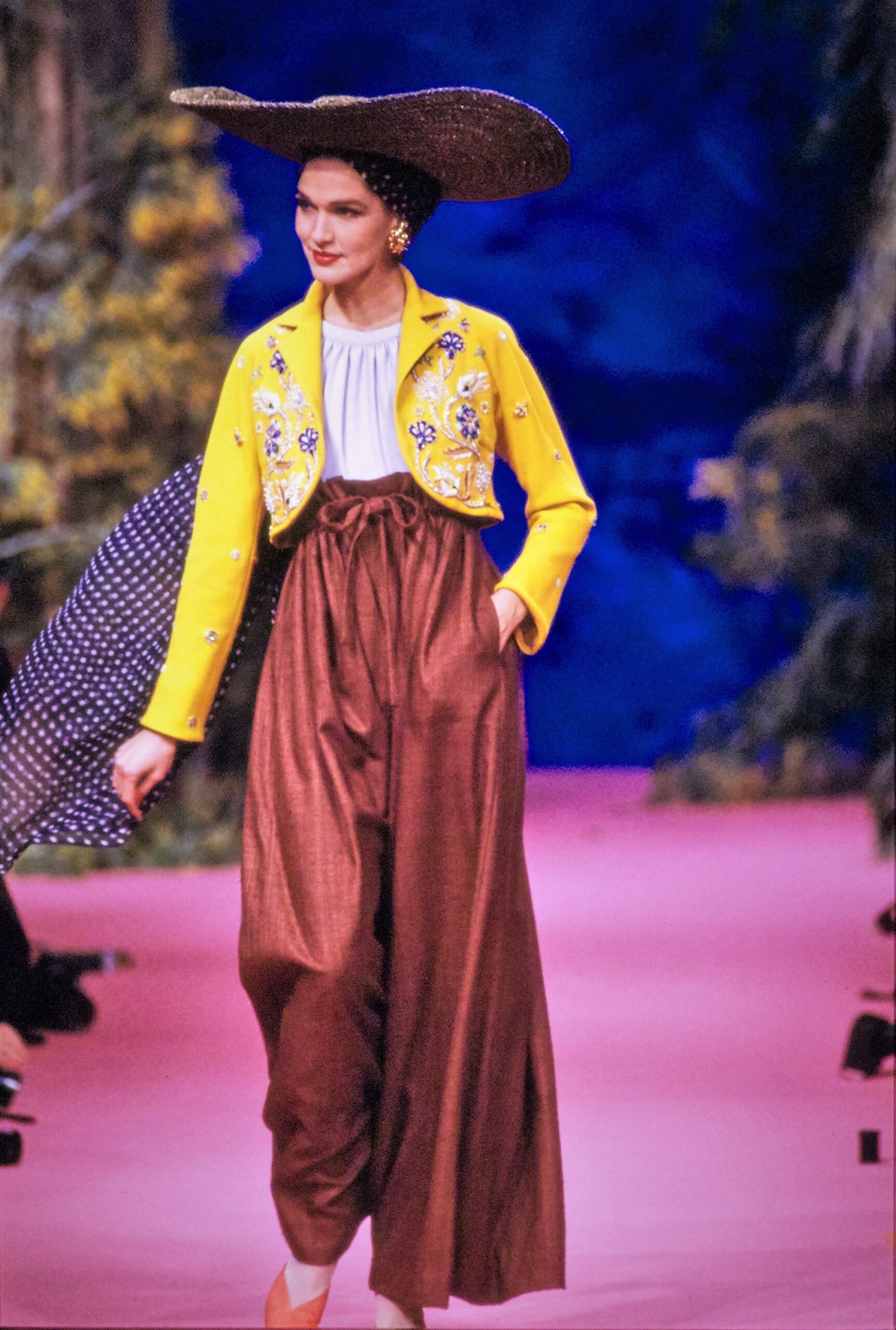 Christian Lacroix S/S 88 Couture Look 566