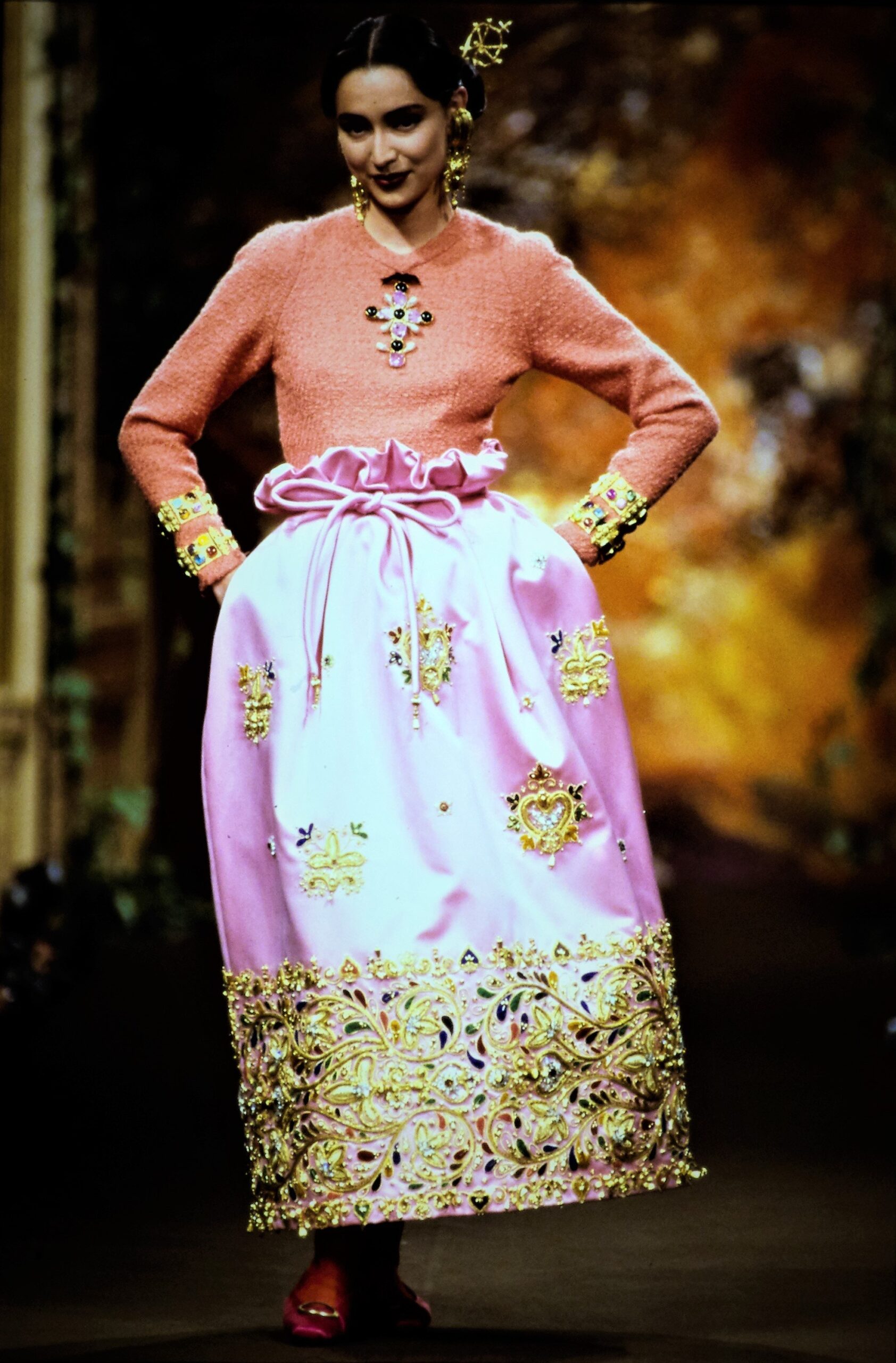 Christian Lacroix F/W 88 Couture Look 781