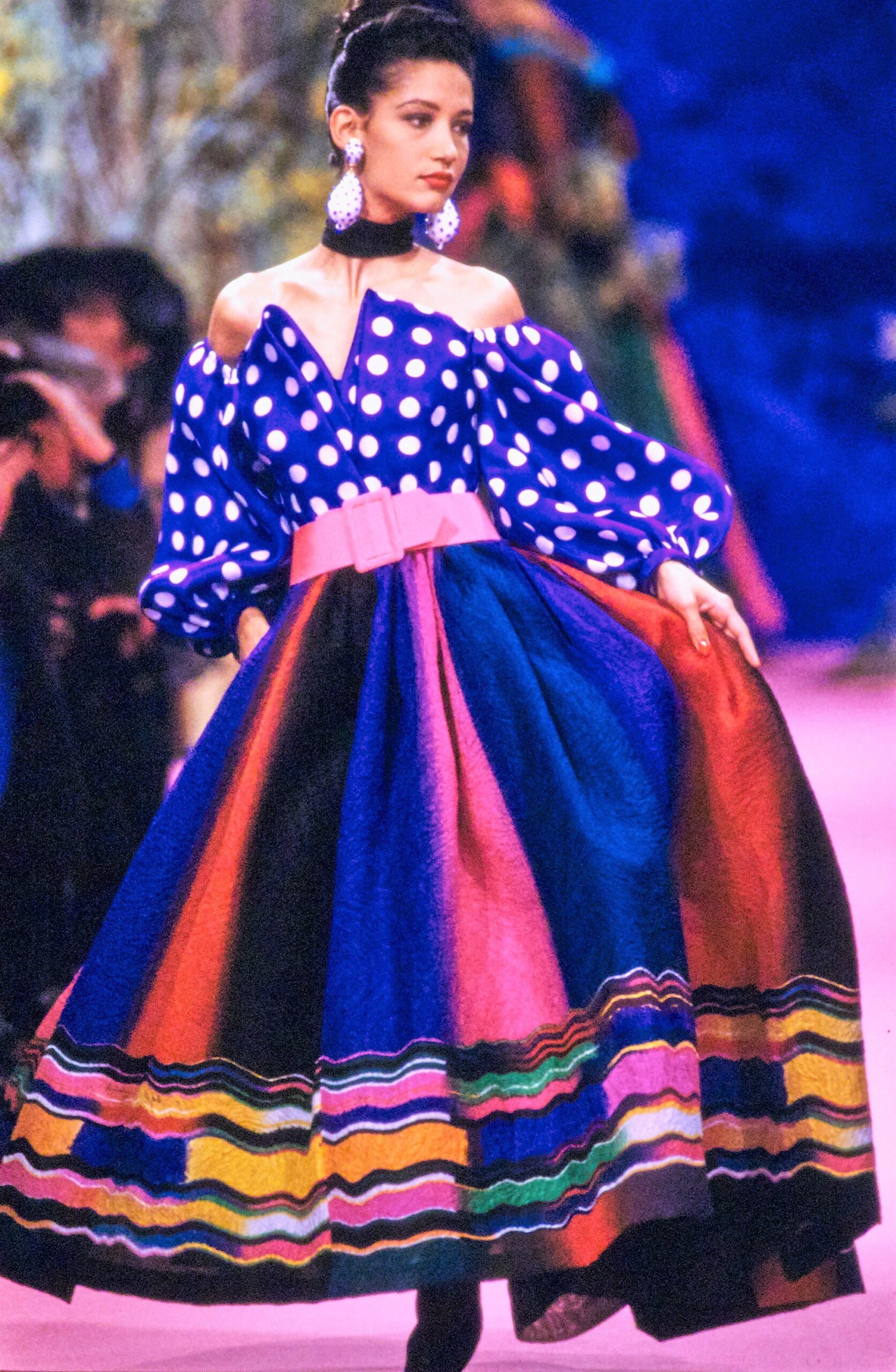 Christian Lacroix S/S 88 Couture Look 742