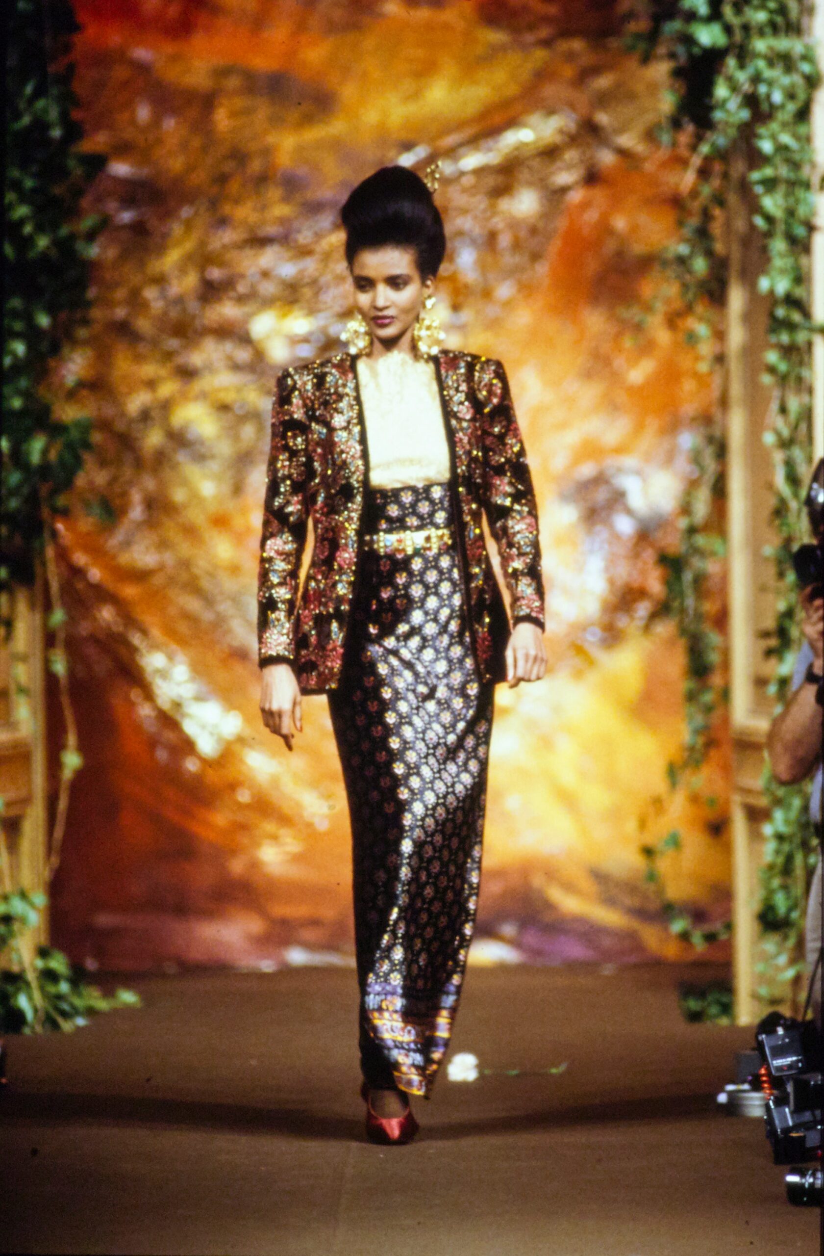 Christian Lacroix F/W 88 Couture Look 877
