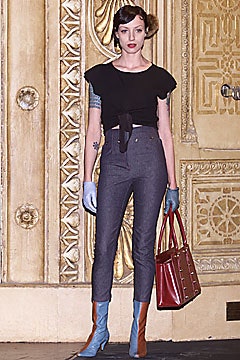 Cynthia Rowley F/W 01 Look 55