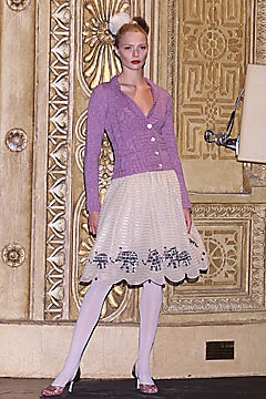 Cynthia Rowley F/W 01 Look 83