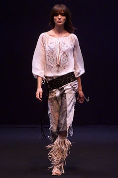 Clements Ribeiro Spring 2002 Ready-to-Wear